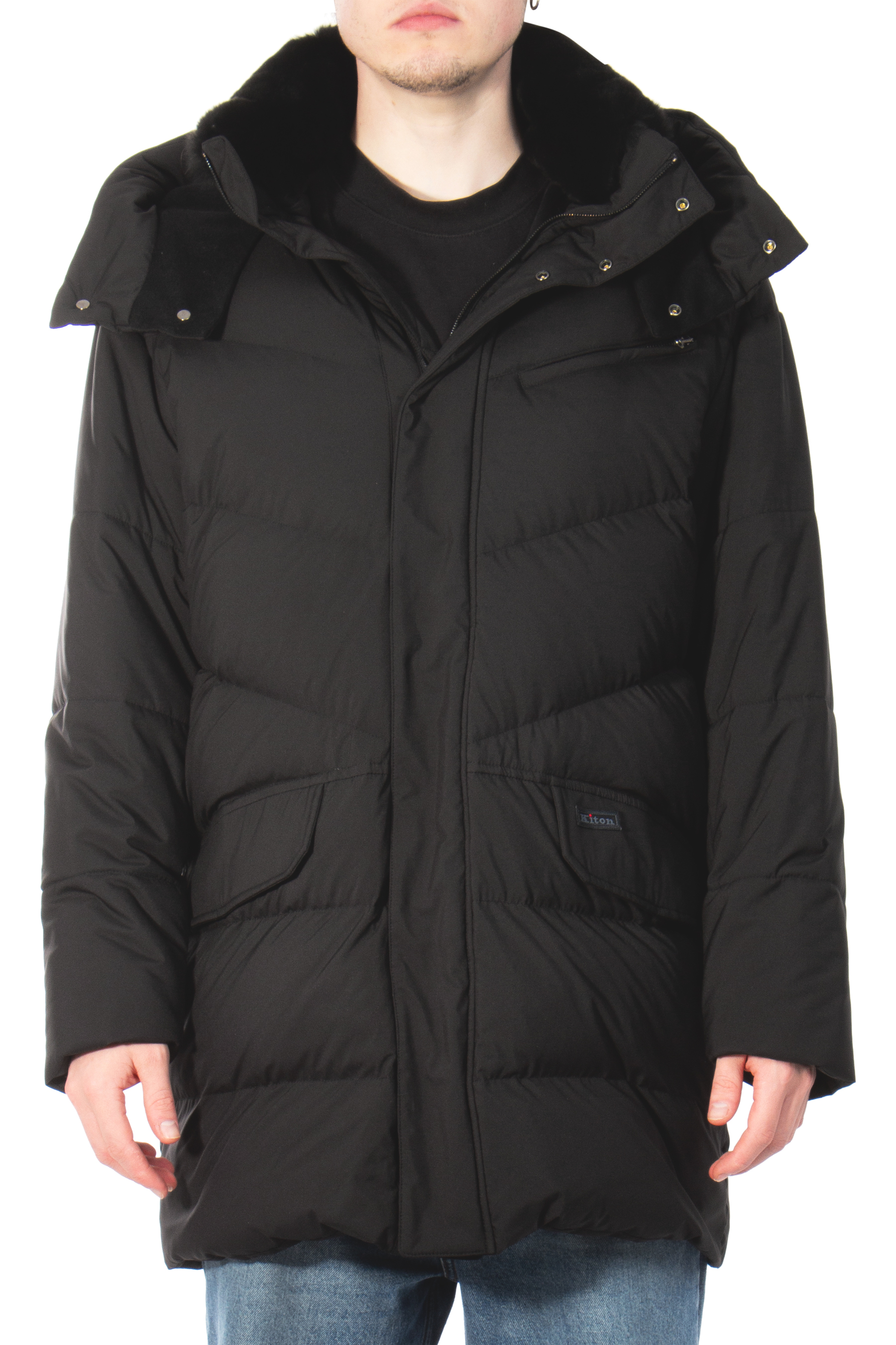 KITON Quilted Econylon Down Parka