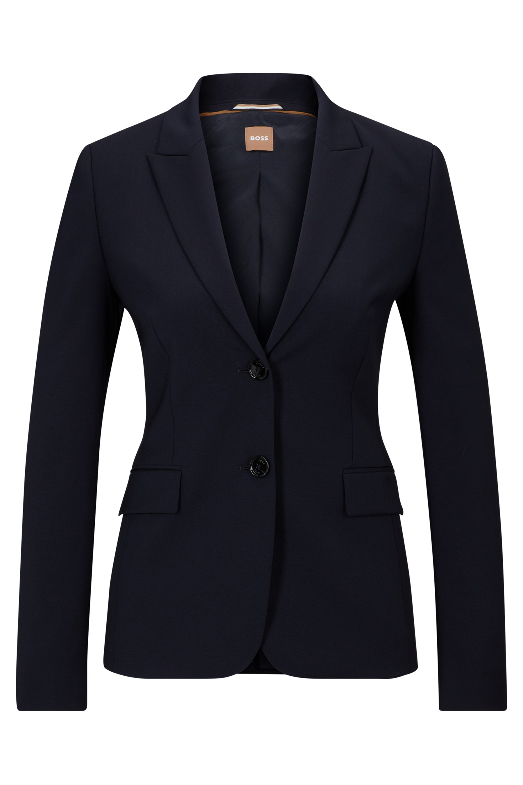 BOSS Regular Fit Virgin Wool Blazer Juleah