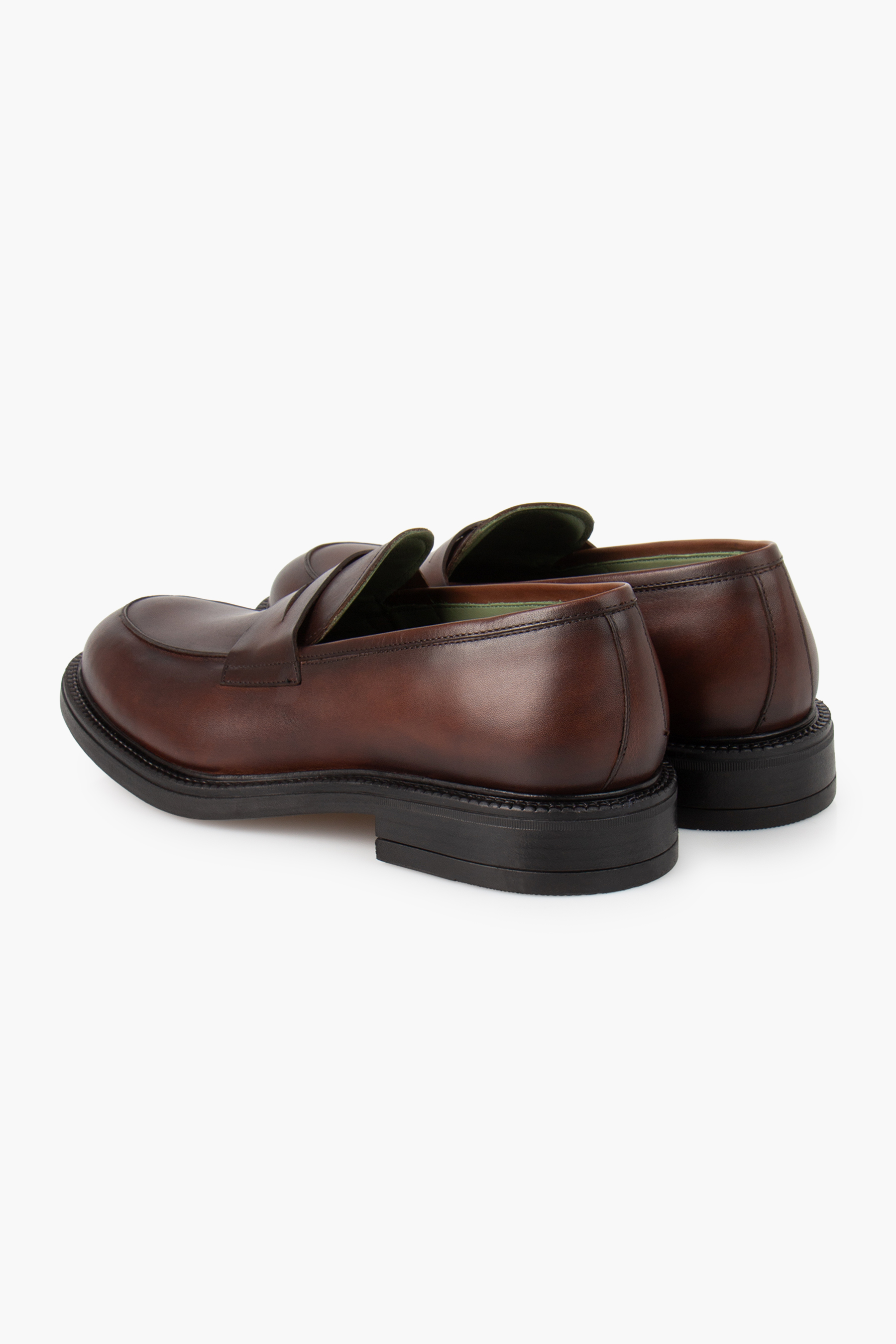 PAL ZILERI Leather Loafers