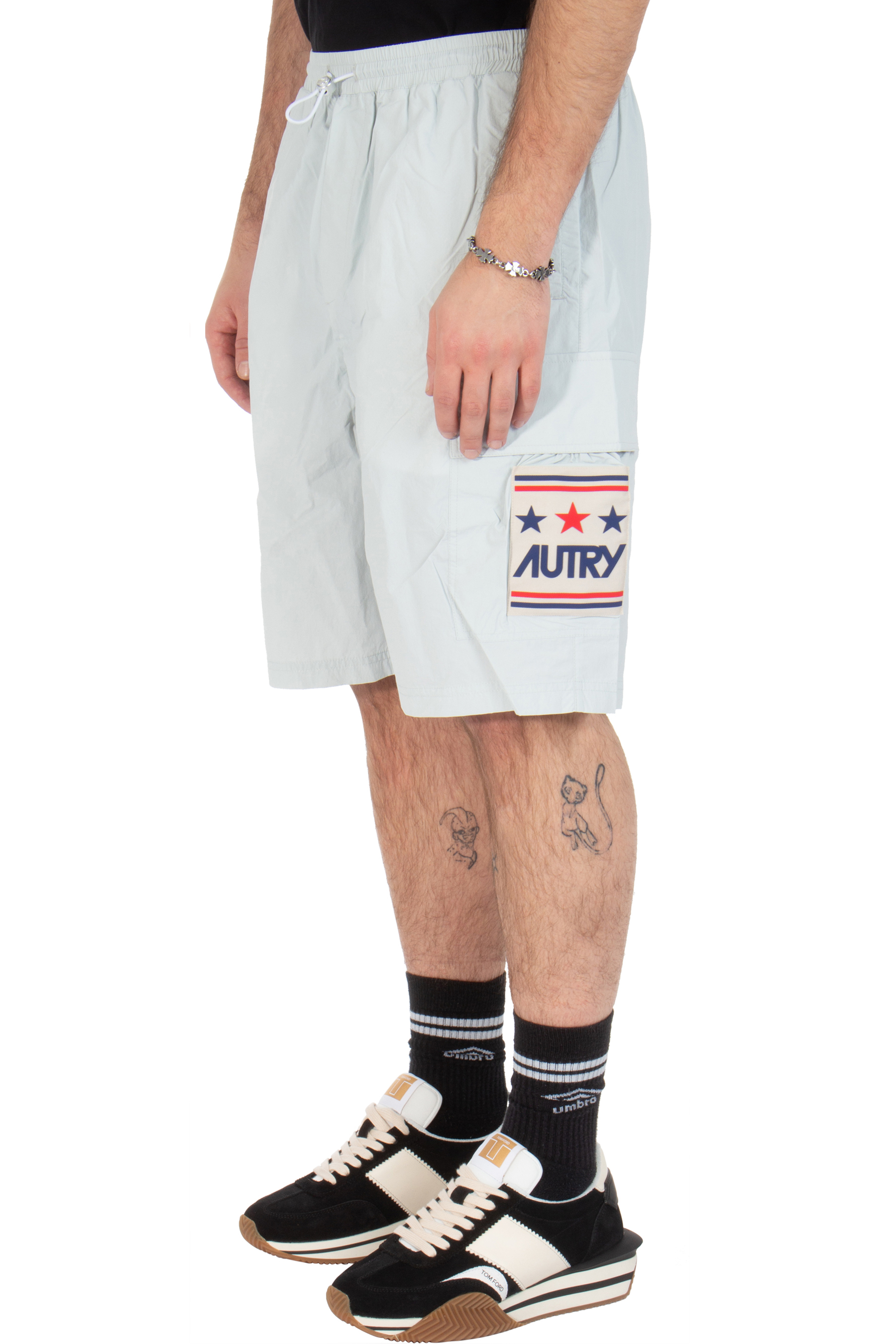 AUTRY Nylon Bermuda Shorts