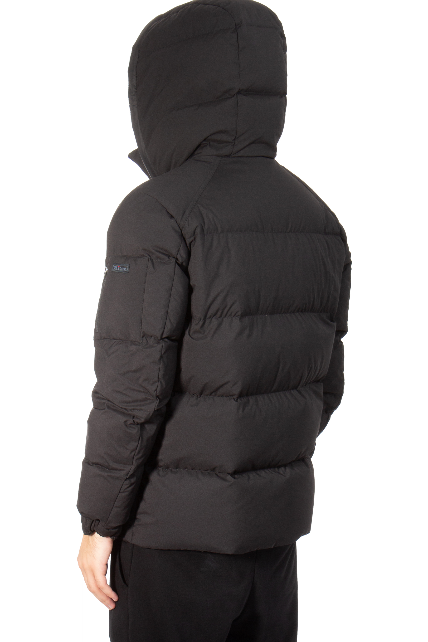 KITON Hooded Econylon Down Jacket