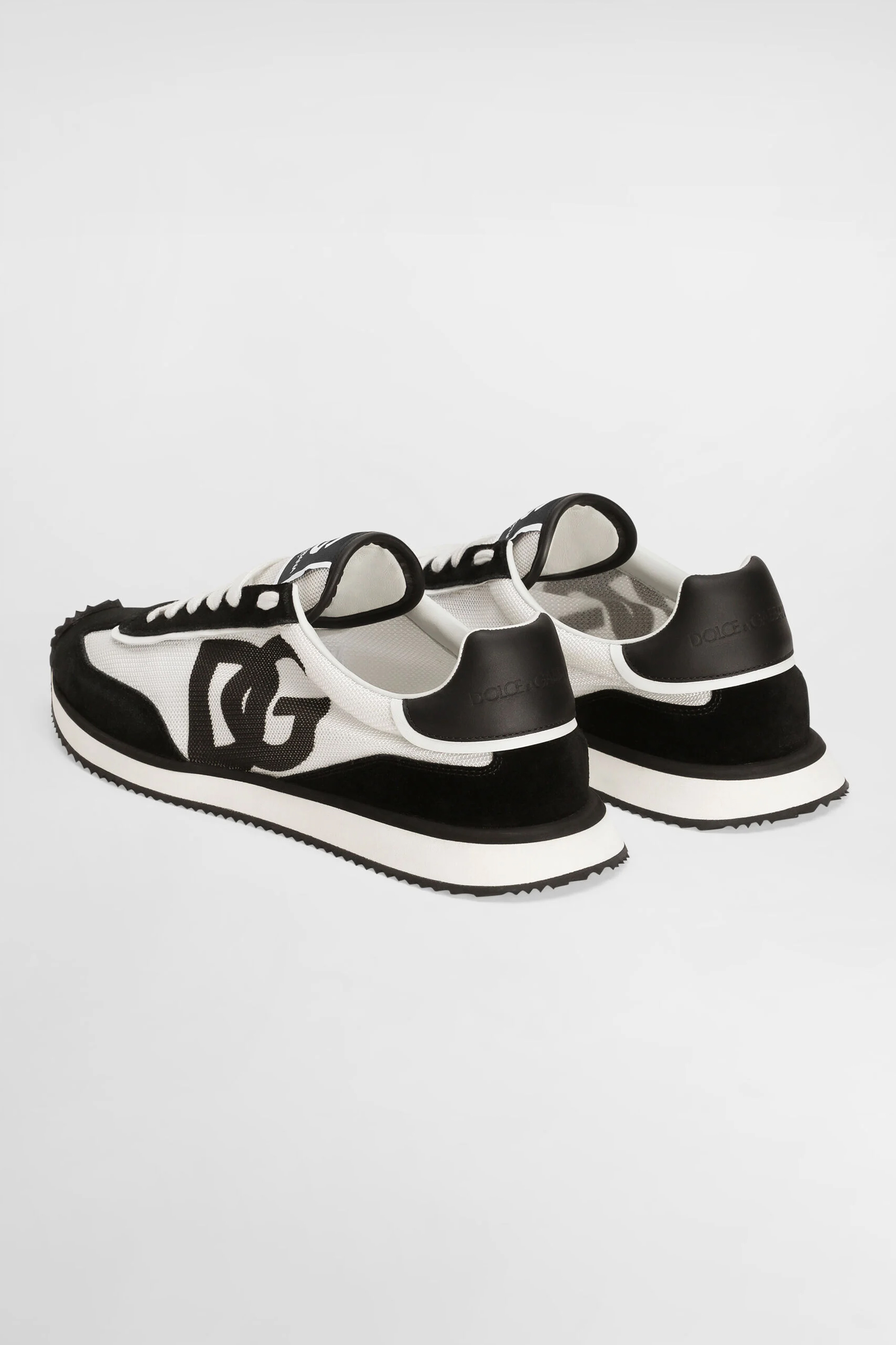 DOLCE & GABBANA Mesh & Suede Sneakers DG CUSHION