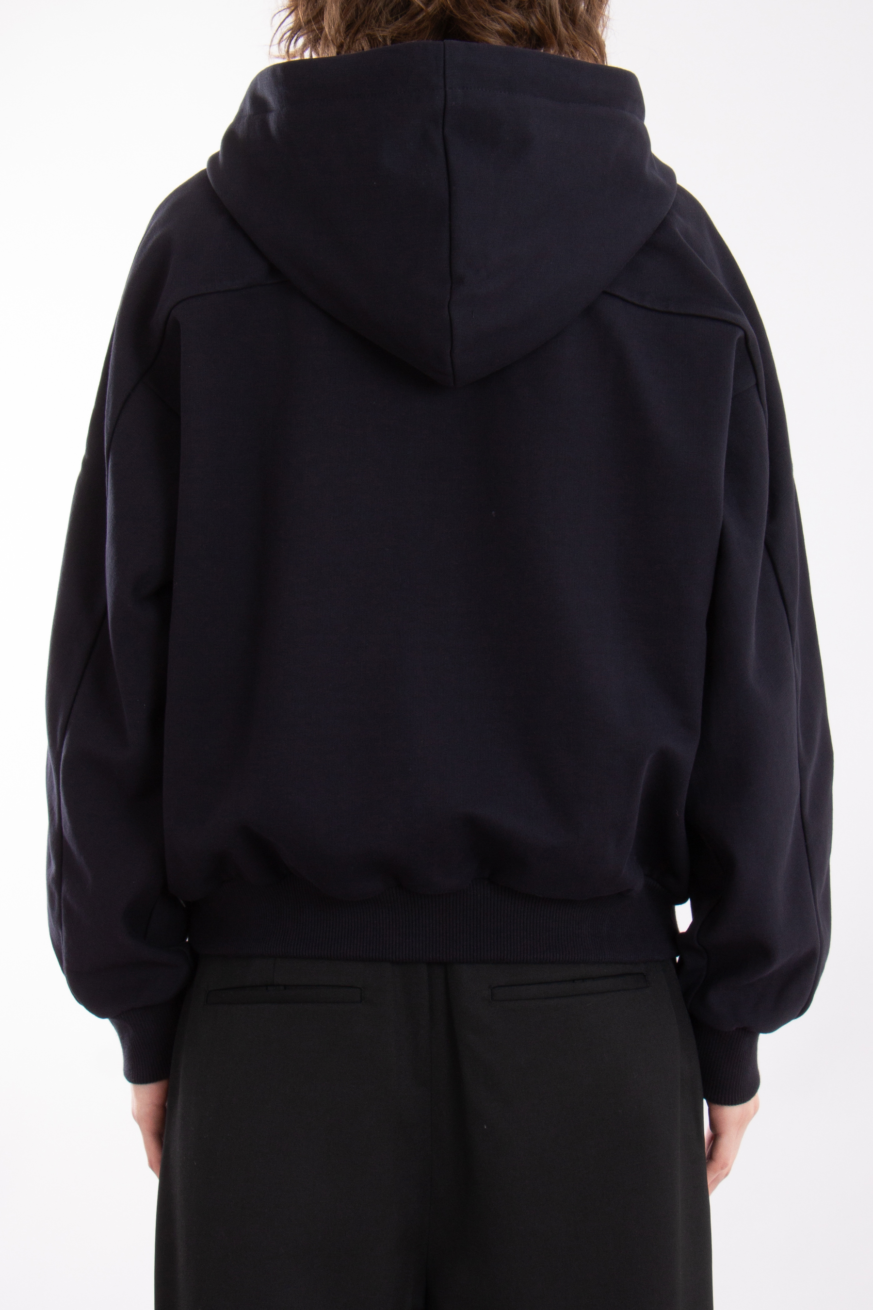 JUUN.J Oversized Cotton Zip Hoodie