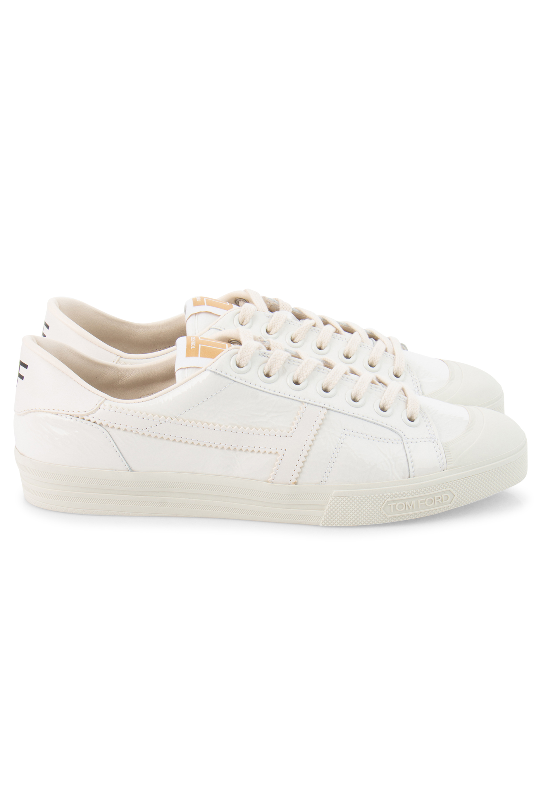 TOM FORD Textured Patent Leather Sneakers Jarvis