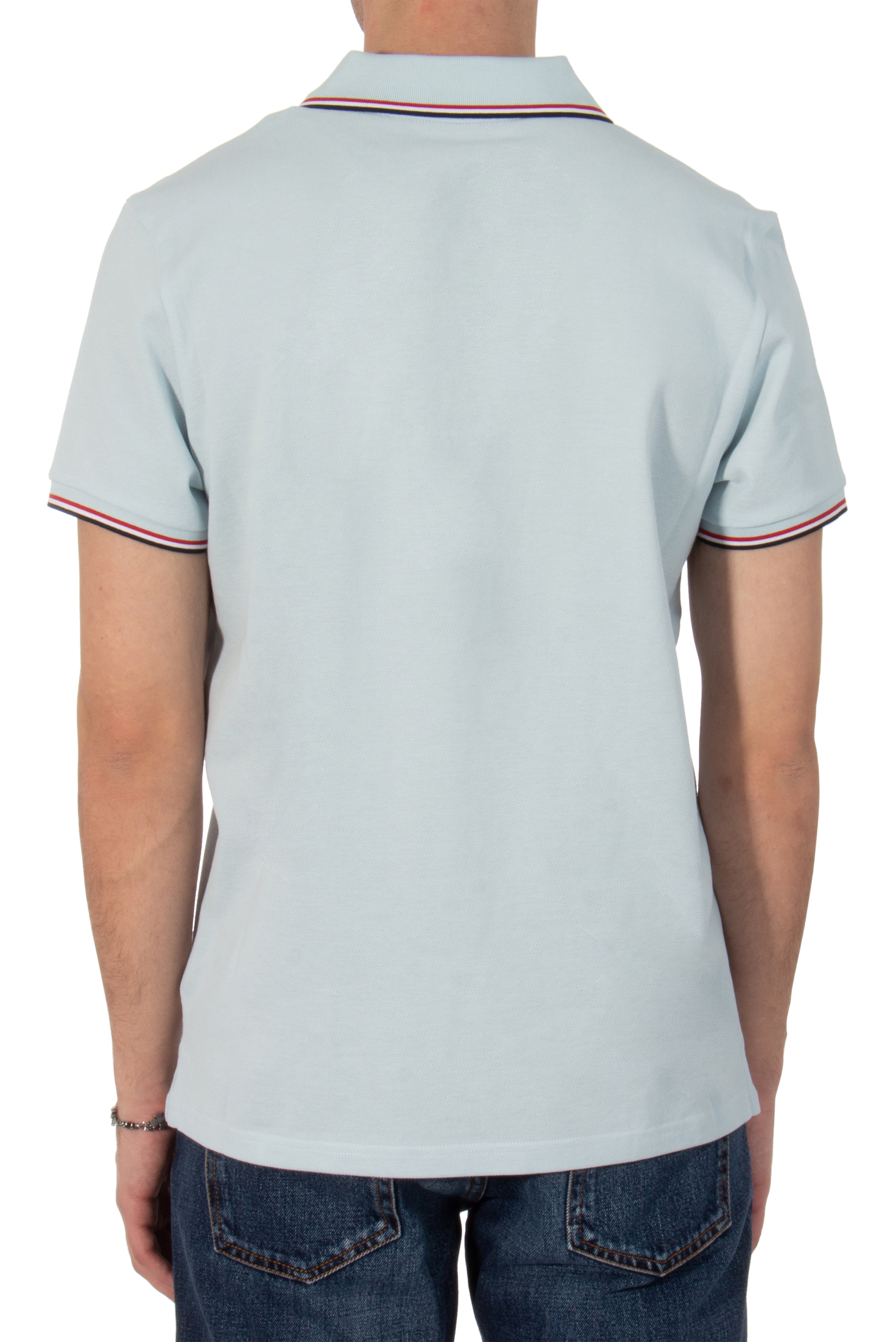 MONCLER Cotton Piqué Polo Shirt