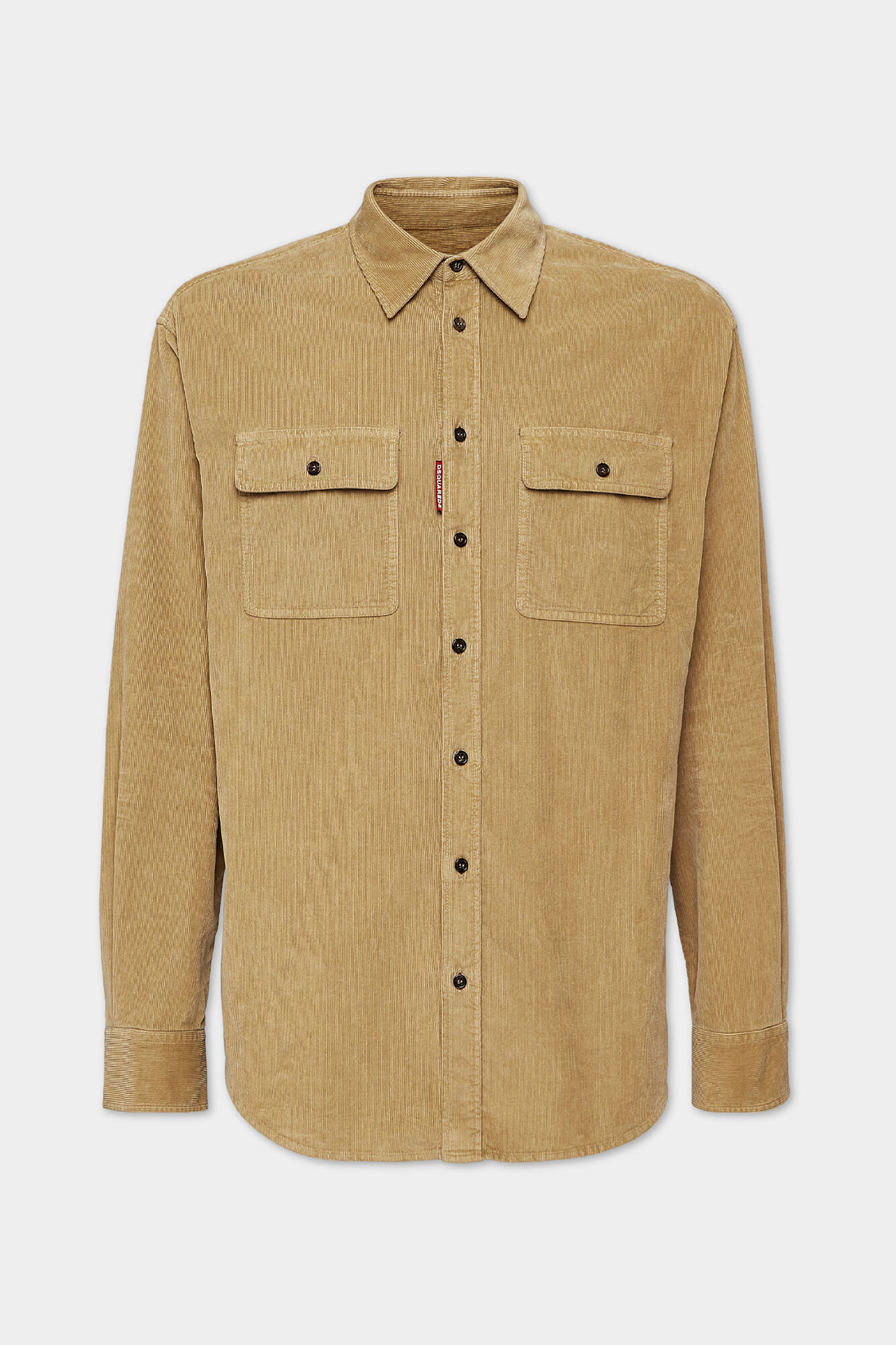 DSQUARED2 Cotton Stretch Corduroy Shirt