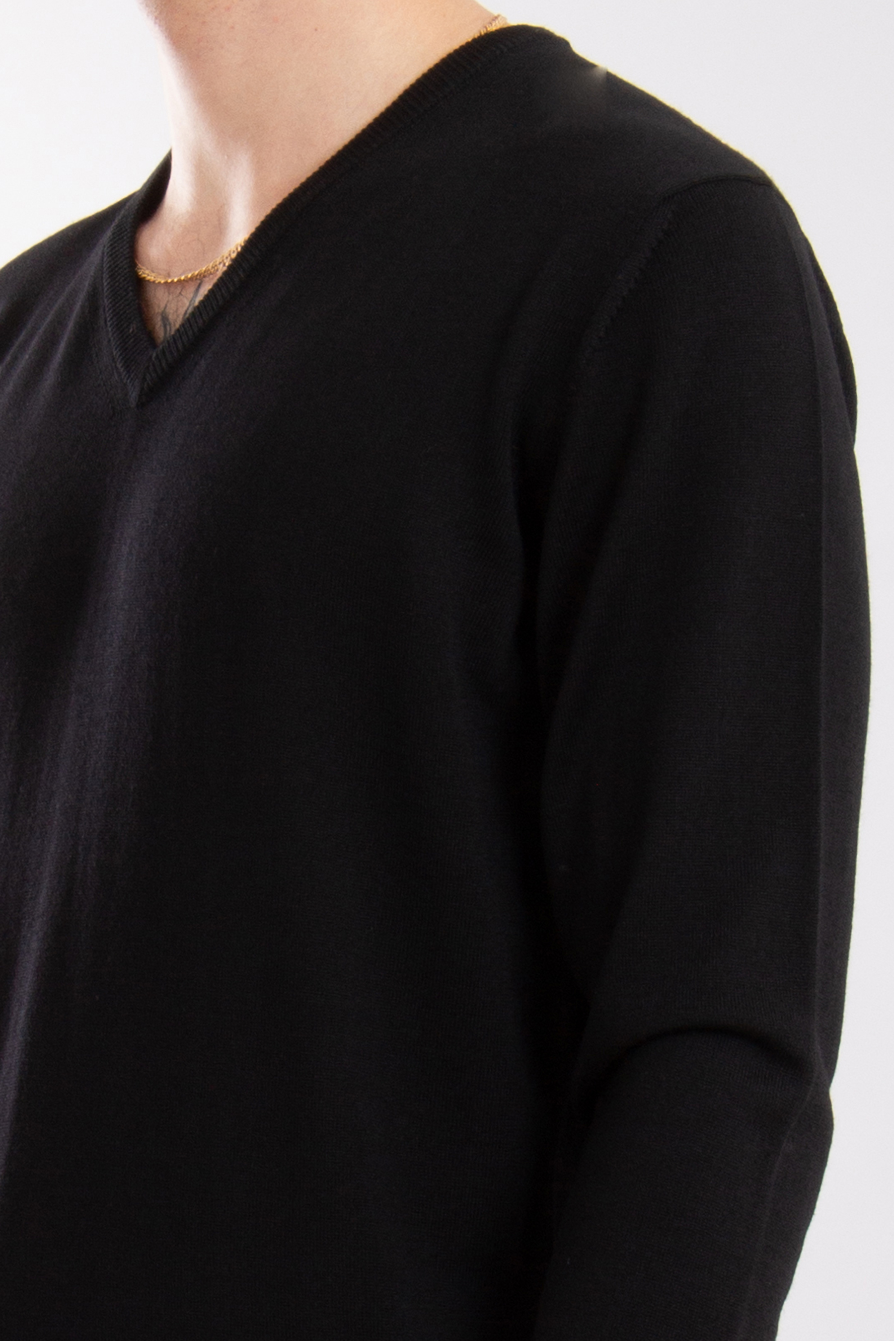 ROBERTO COLLINA Extrafine Wool V-Neck Sweater