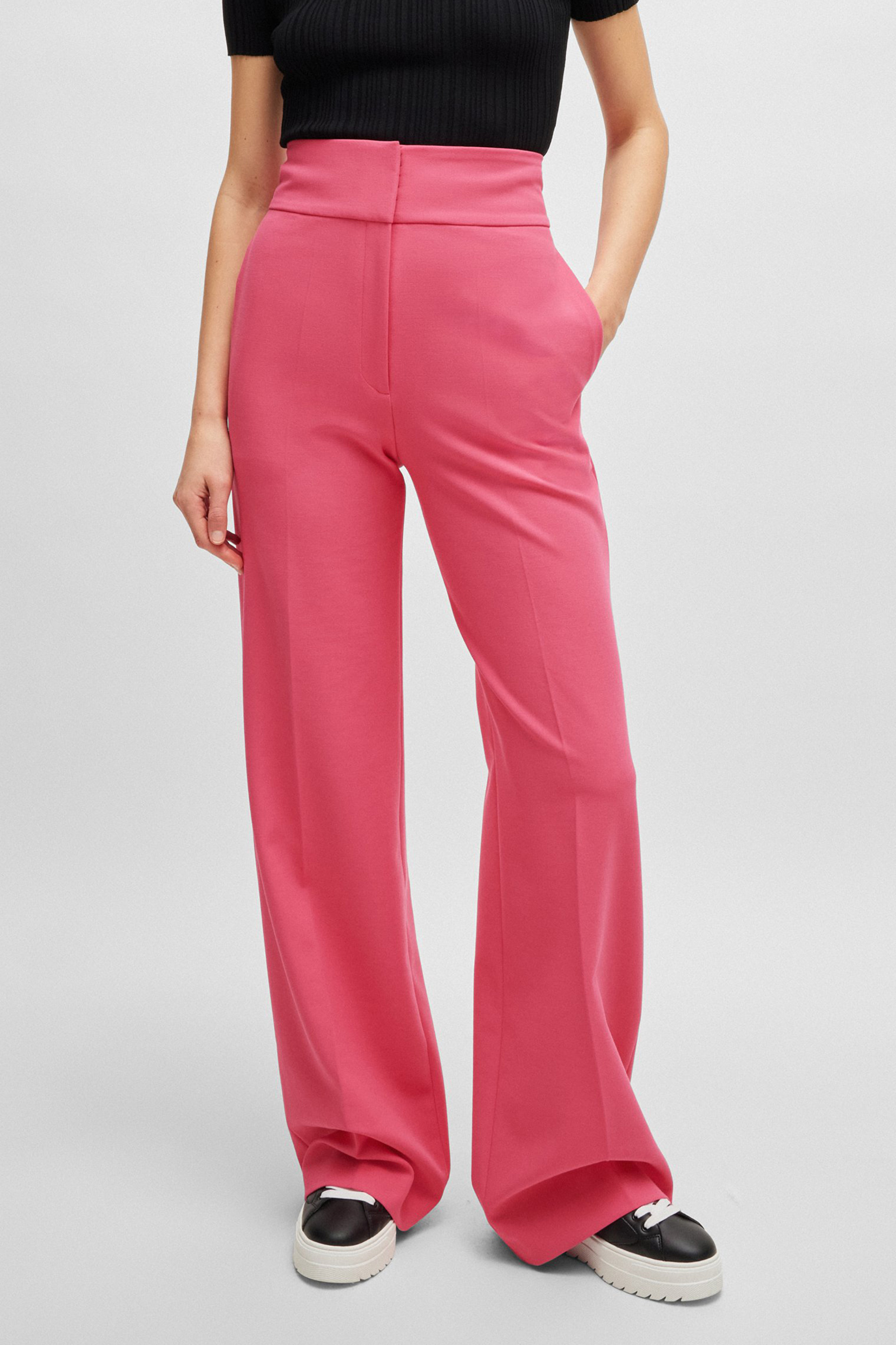 HUGO Woven Stretch Pants Himia