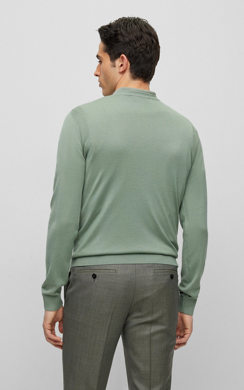 BOSS Wool Silk Cashmere Sweater Lovero