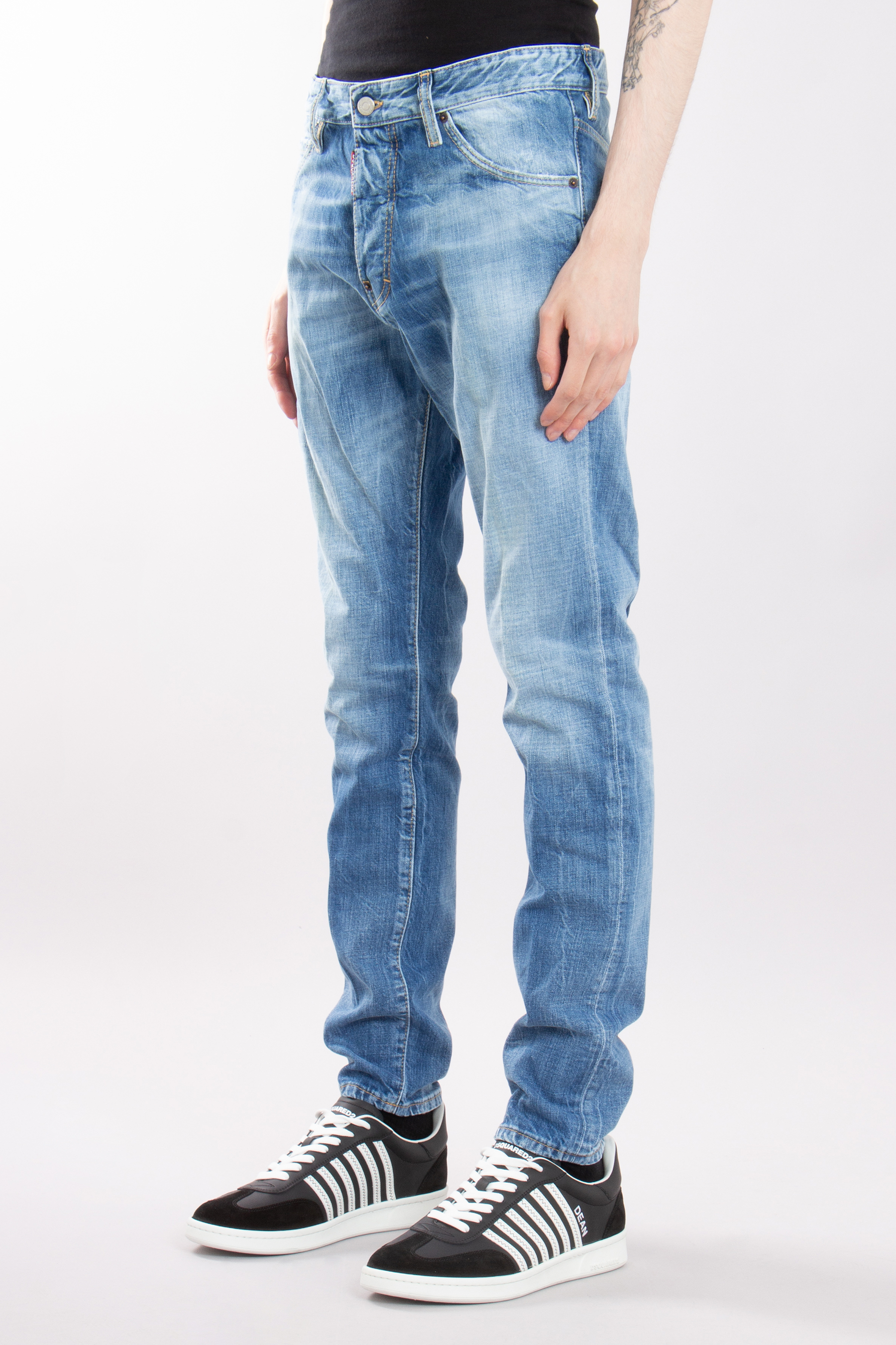 DSQUARED2 Cotton Denim Cool Guy Jeans