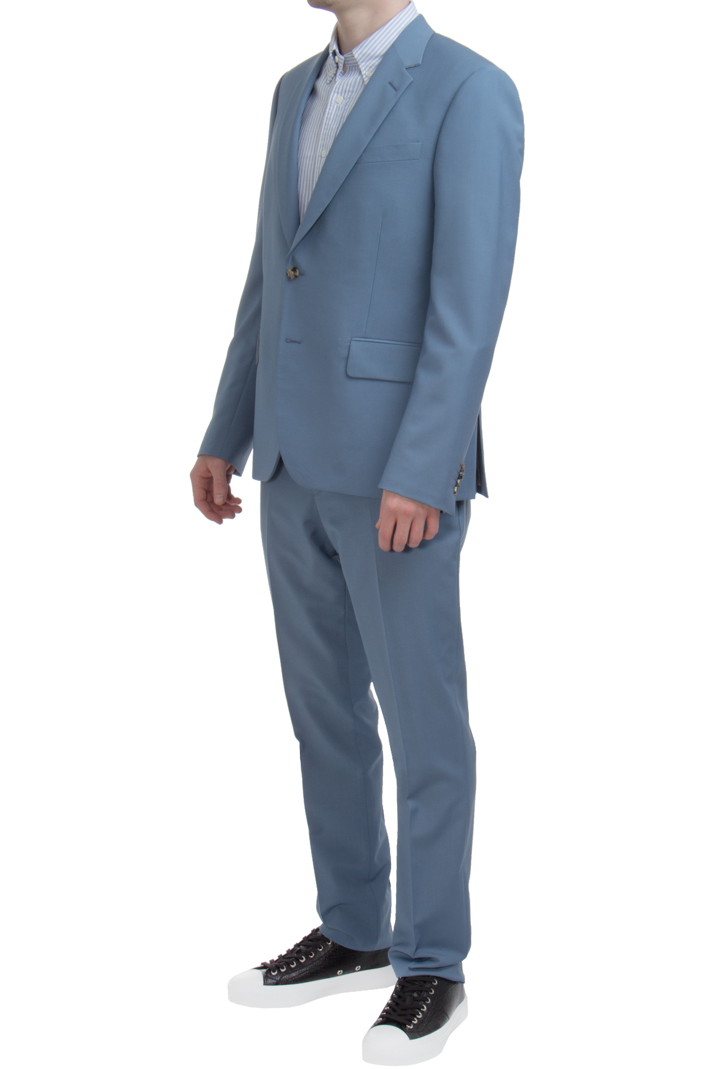 PAUL SMITH Tailored Fit Wool-Mohair Blend Suit