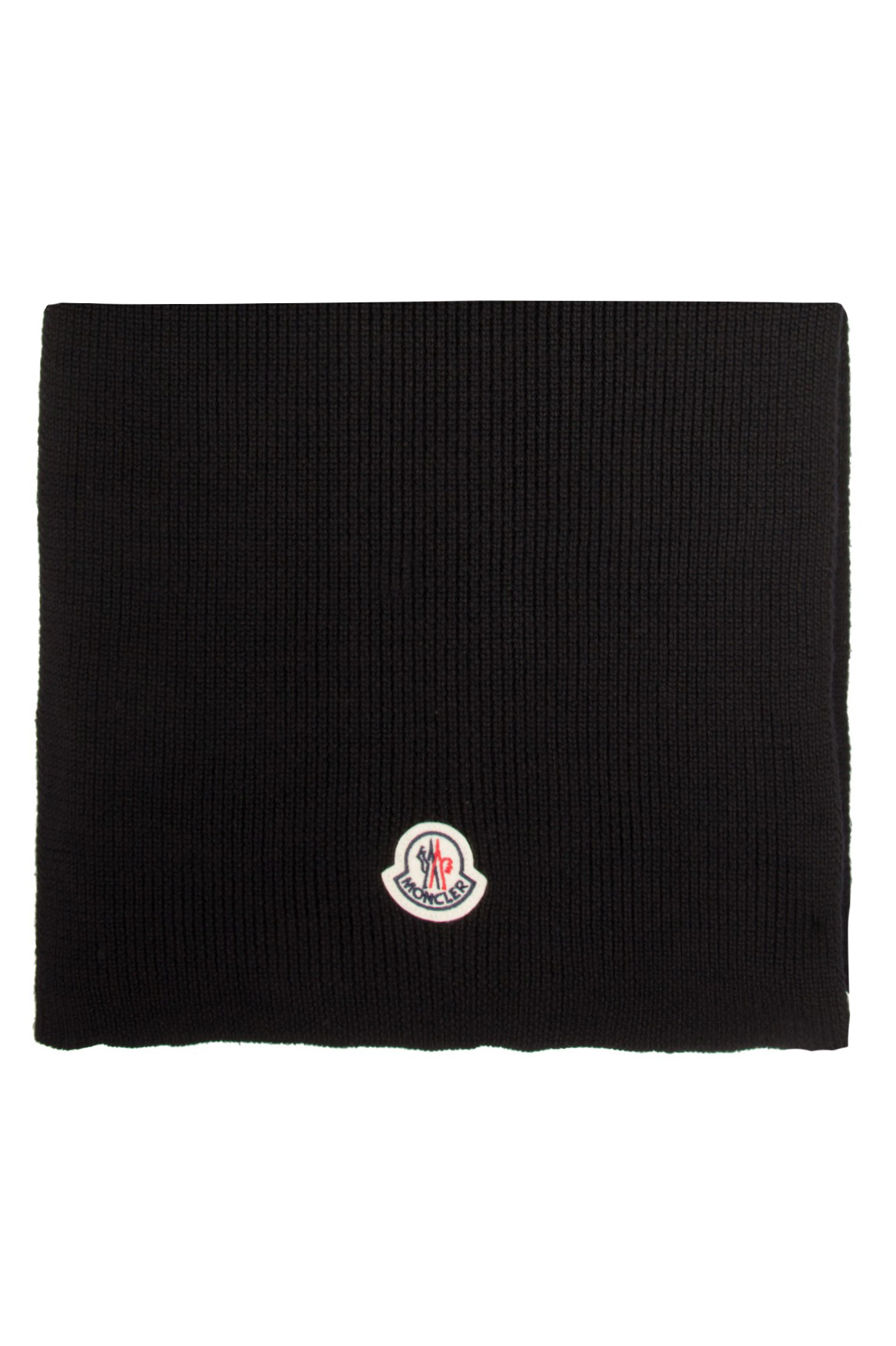 MONCLER Ribbed Wool Scarf