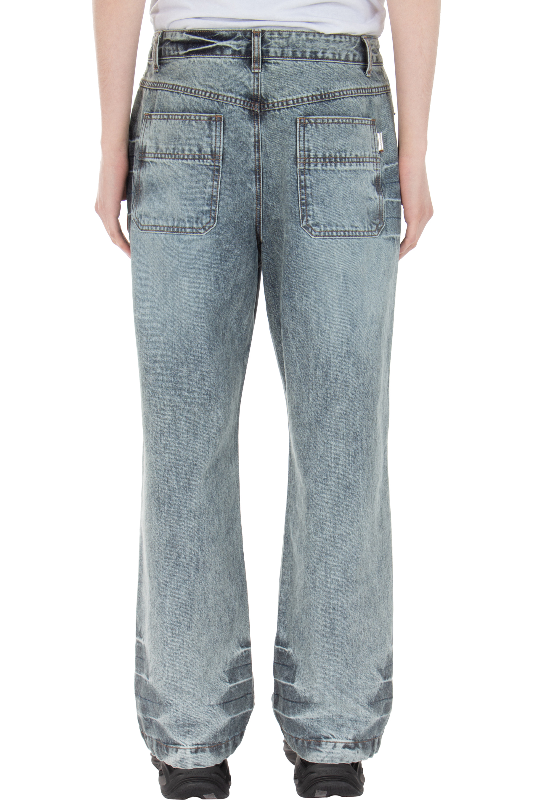 JUUN.J Washed Cotton Denim Jeans