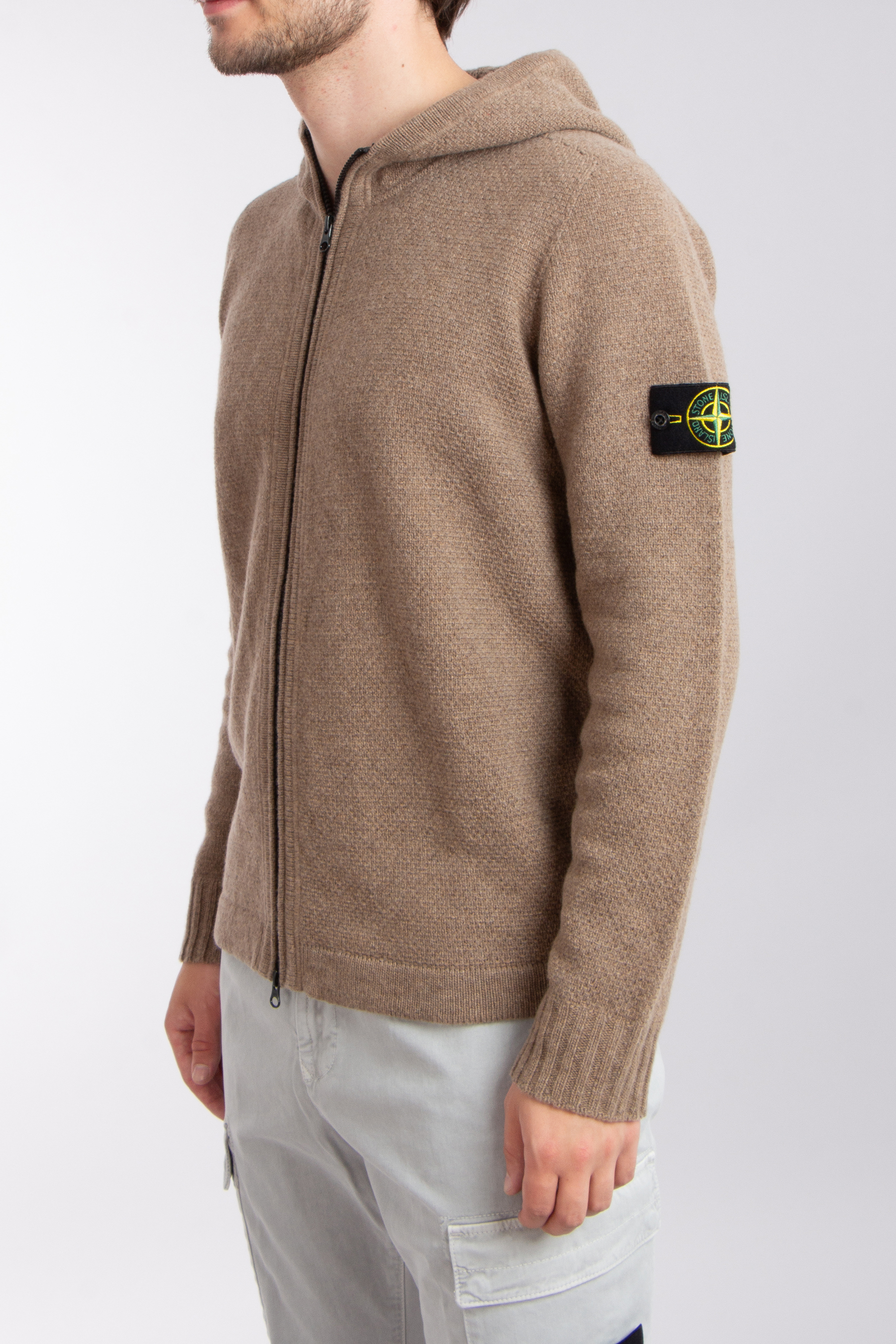 STONE ISLAND Wool Blend Cardigan