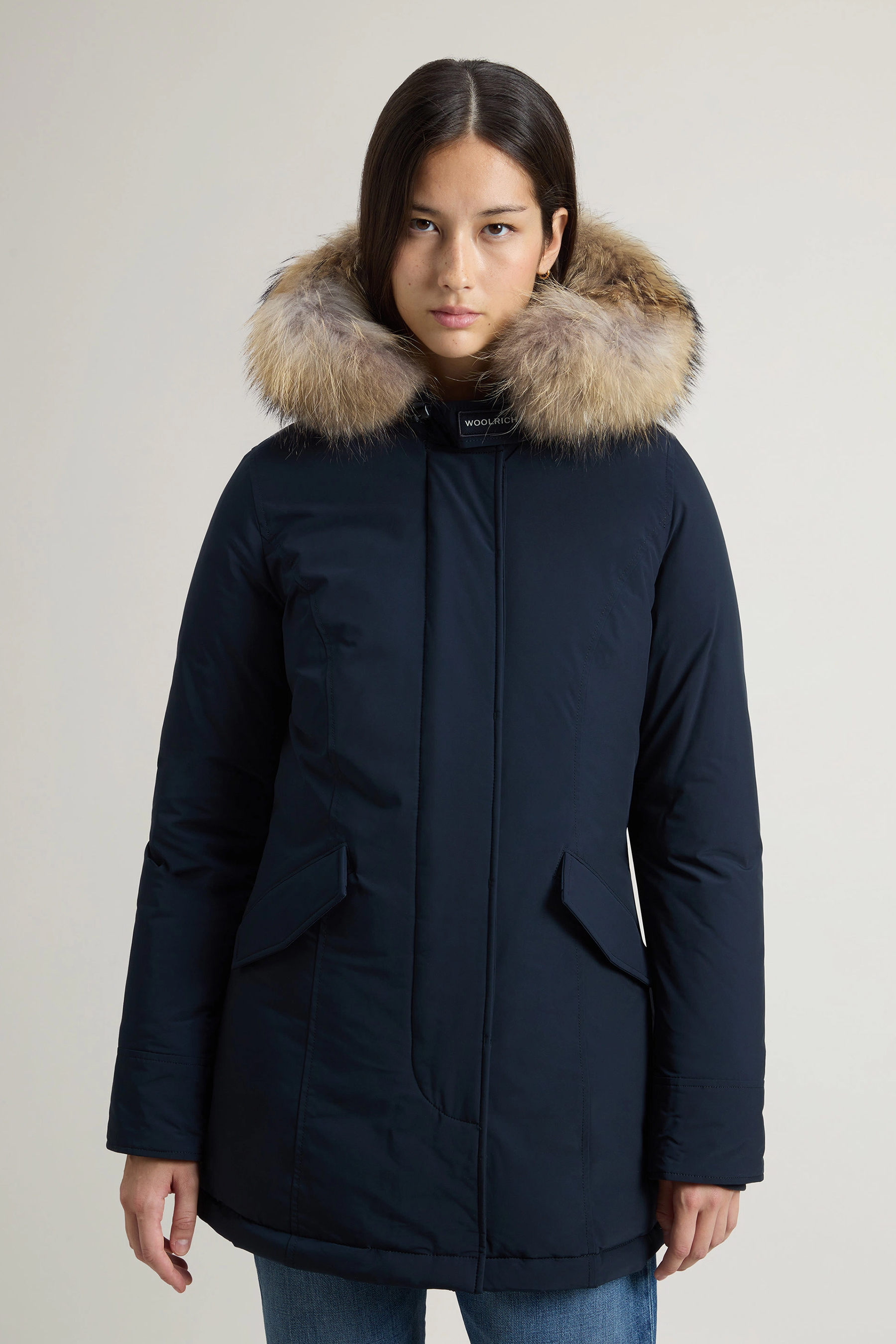 WOOLRICH Urban Touch Luxury Arctic Raccoon Parka