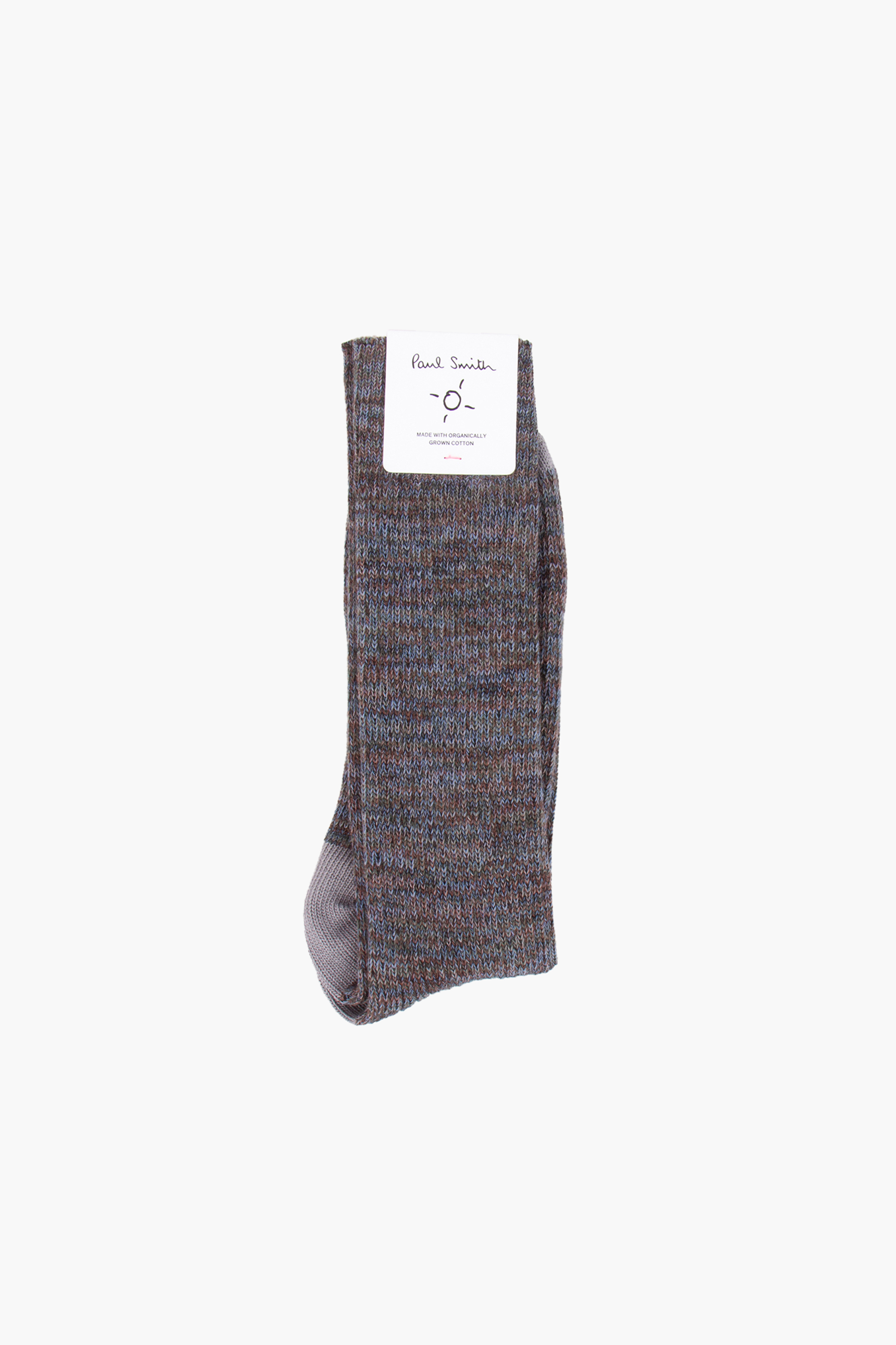 PAUL SMITH Organically Grown Cotton Blend Chunky Knit Socks Hector