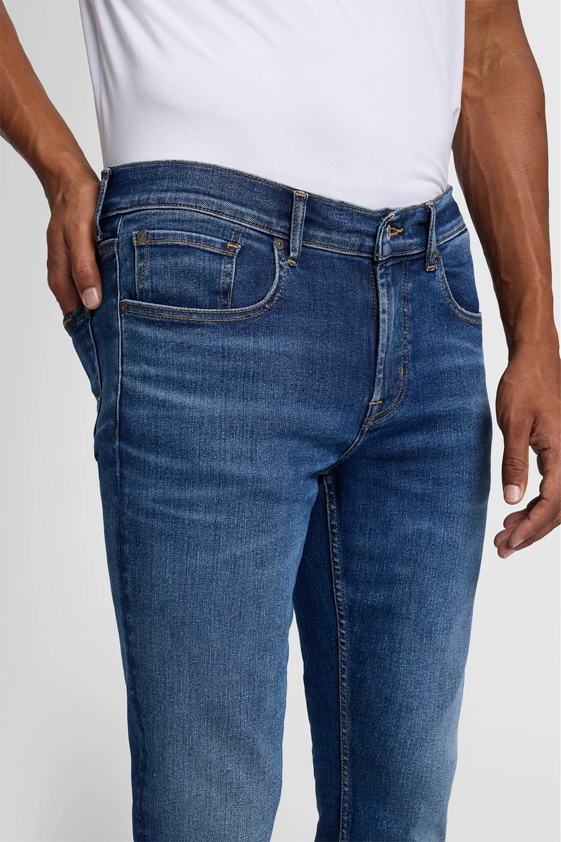 7 FOR ALL MANKIND Luxe Performance Denim Jeans Slimmy Tapered