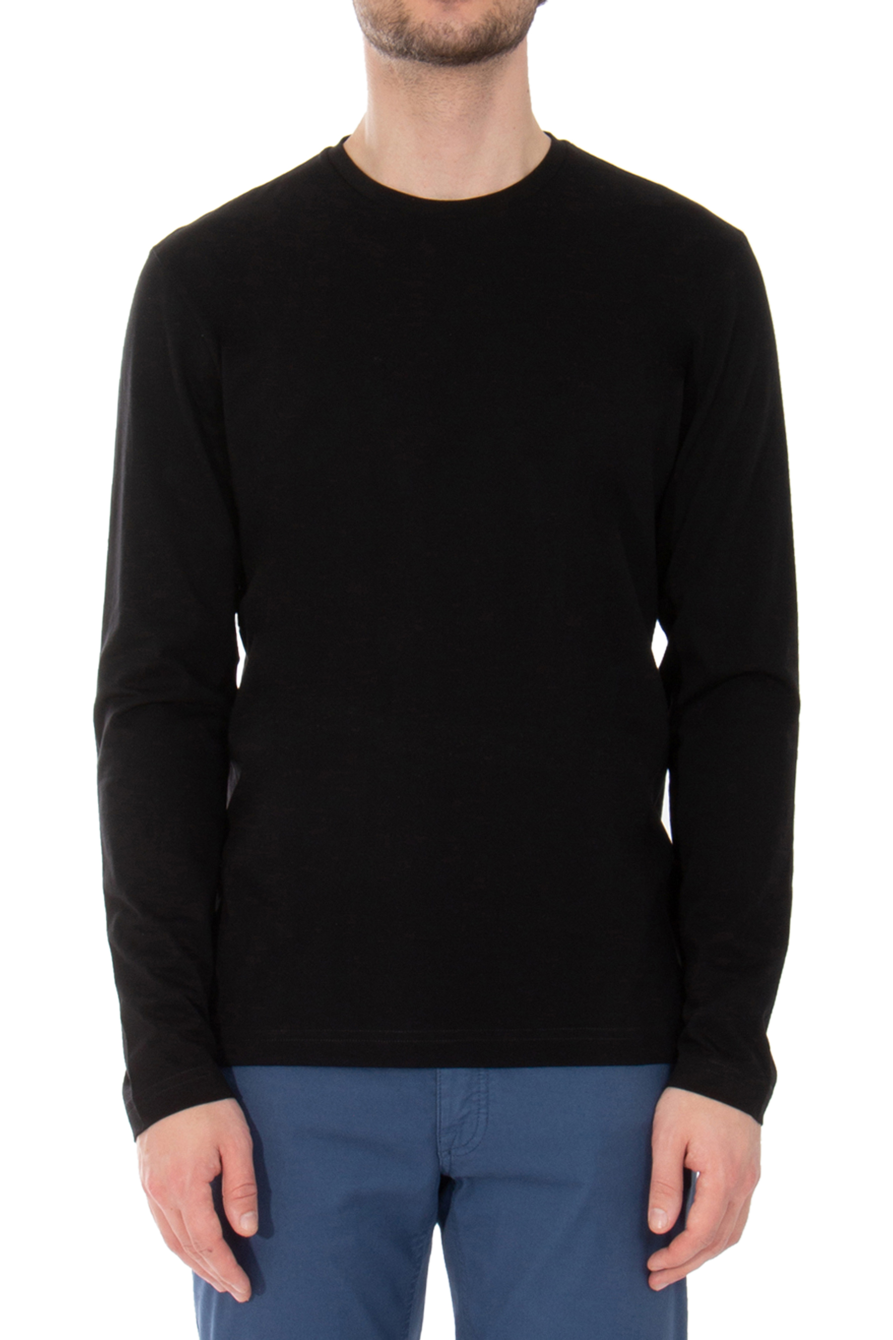 STEFAN BRANDT Long-Sleeve Urpima Cotton T-Shirt Enno La 30