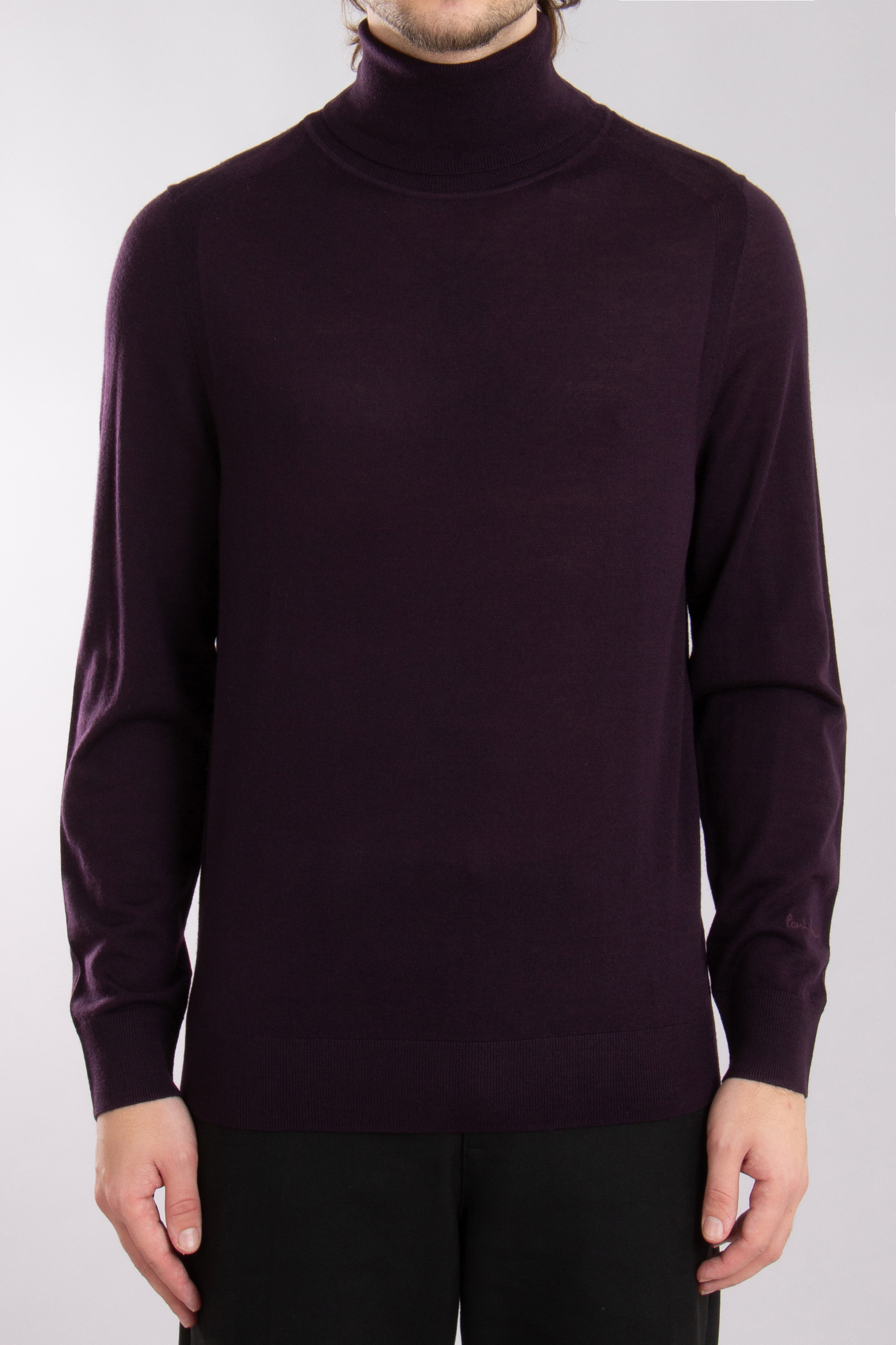 PAUL SMITH Wool Roll Neck Sweater