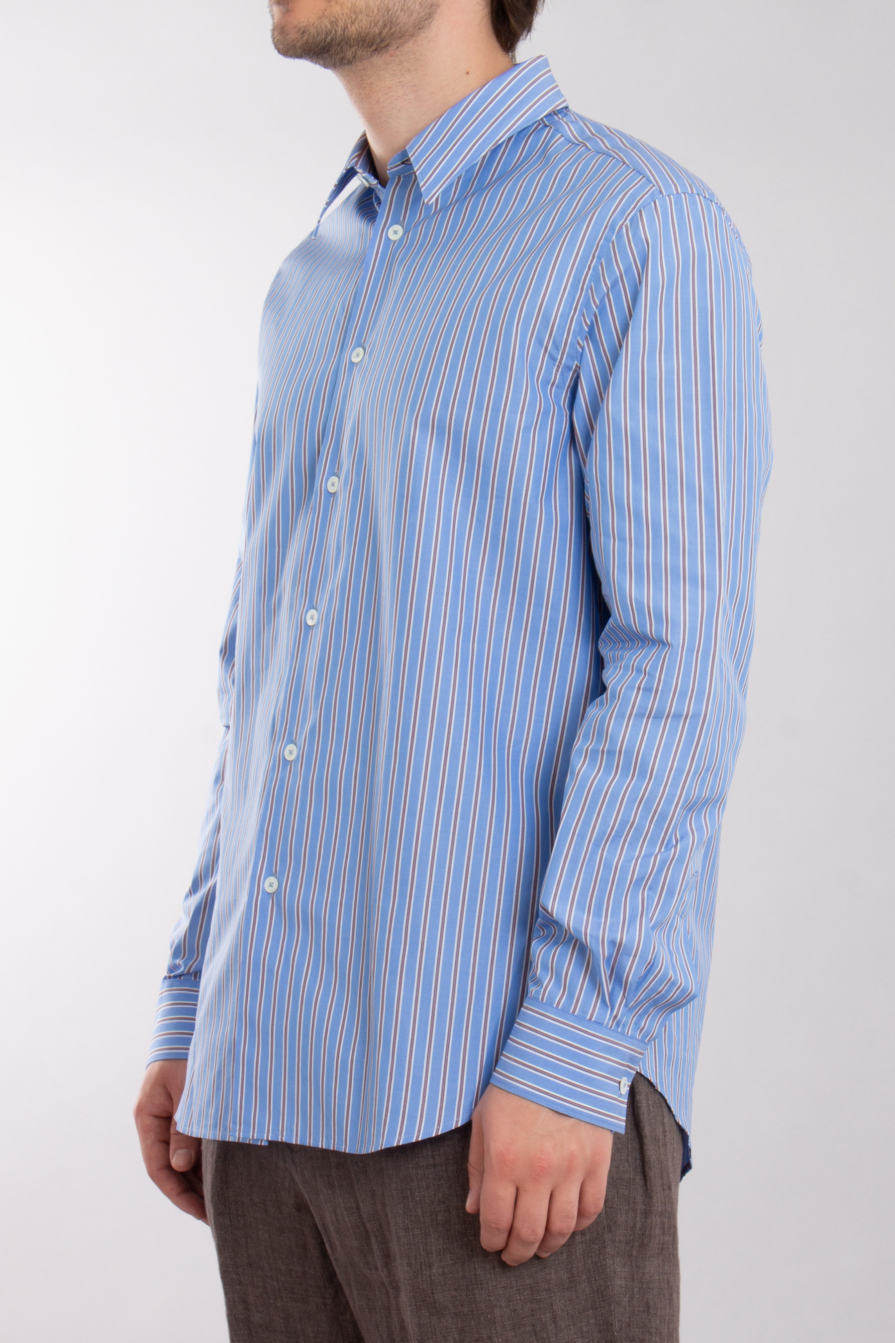 PAUL SMITH Casual Fit Striped Cotton Shirt