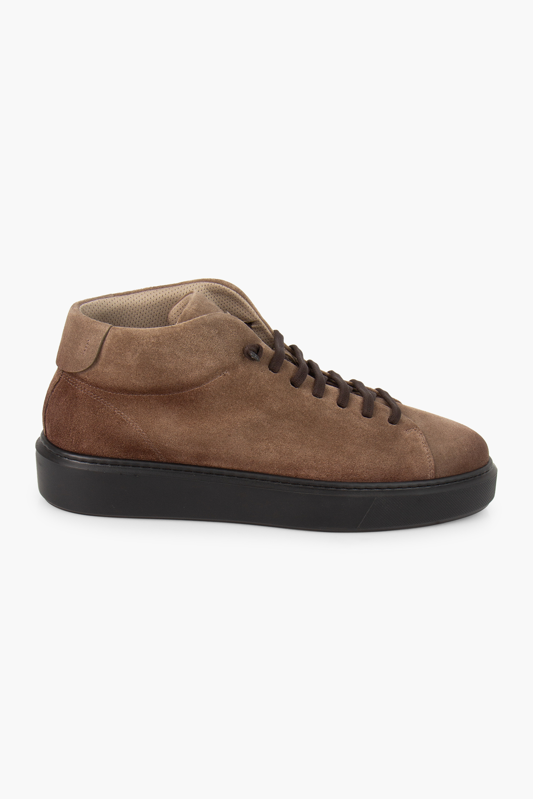 FABIANO RICCI High Top Slip-On Leather Sneakers