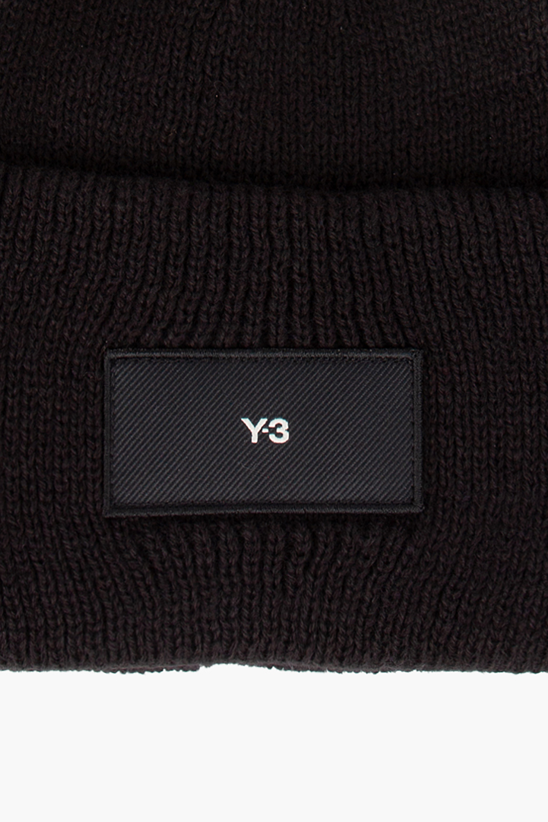 Y-3 Ribbed Wool Blend Beanie