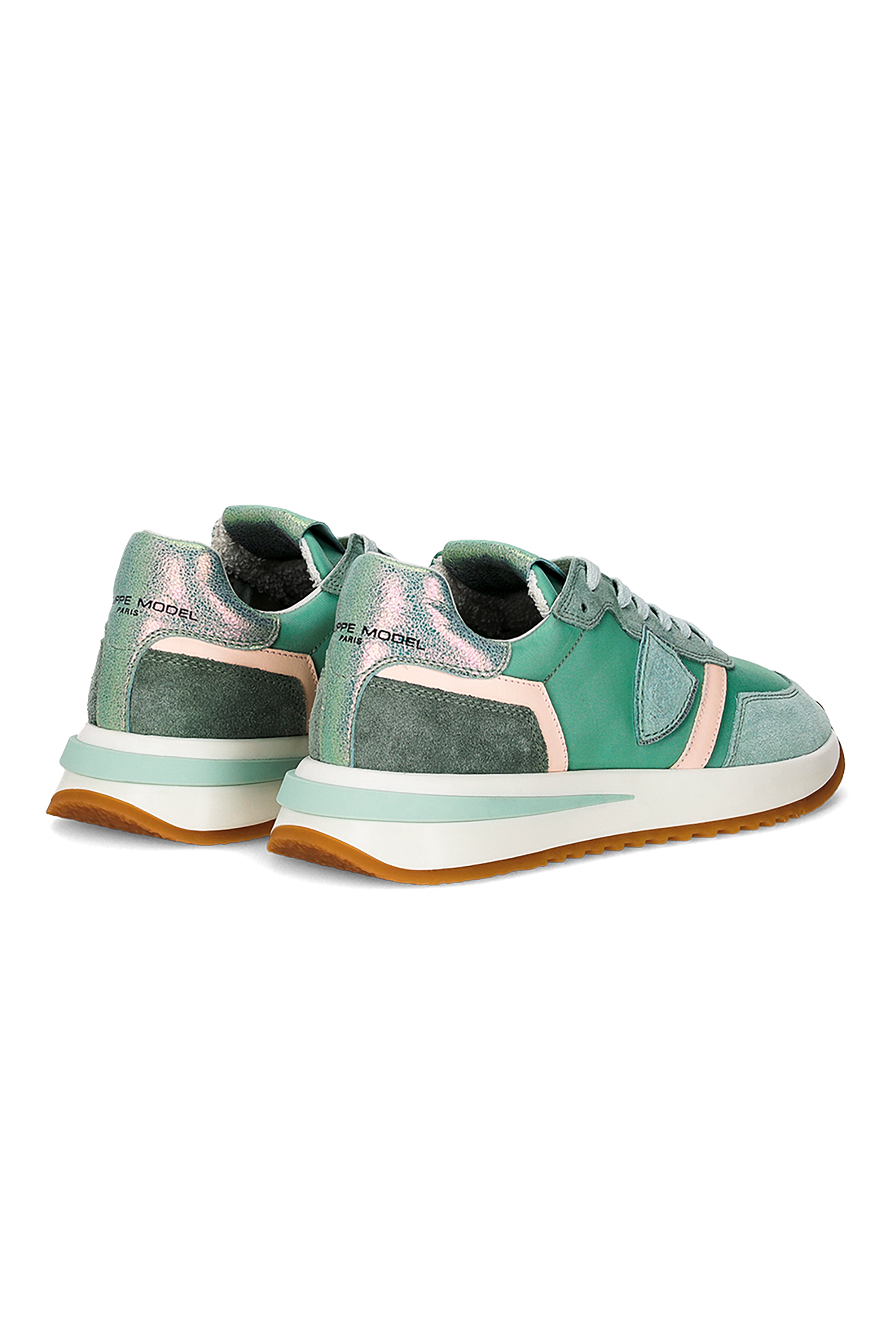 PHILIPPE MODEL Technical Fabric & Suede Sneakers Tropez 2.1 Low