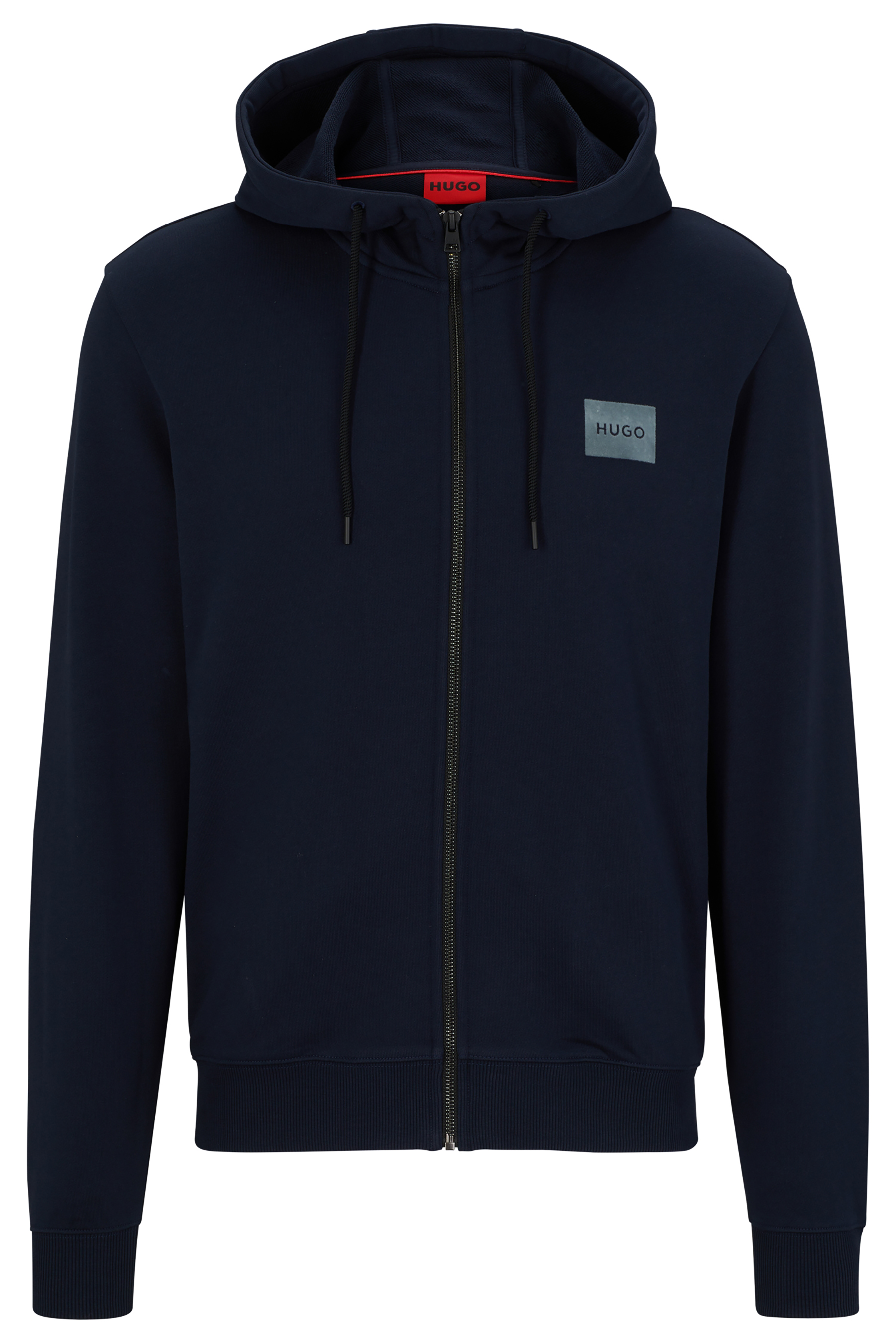 HUGO French Terry Zip Hoodie Daple