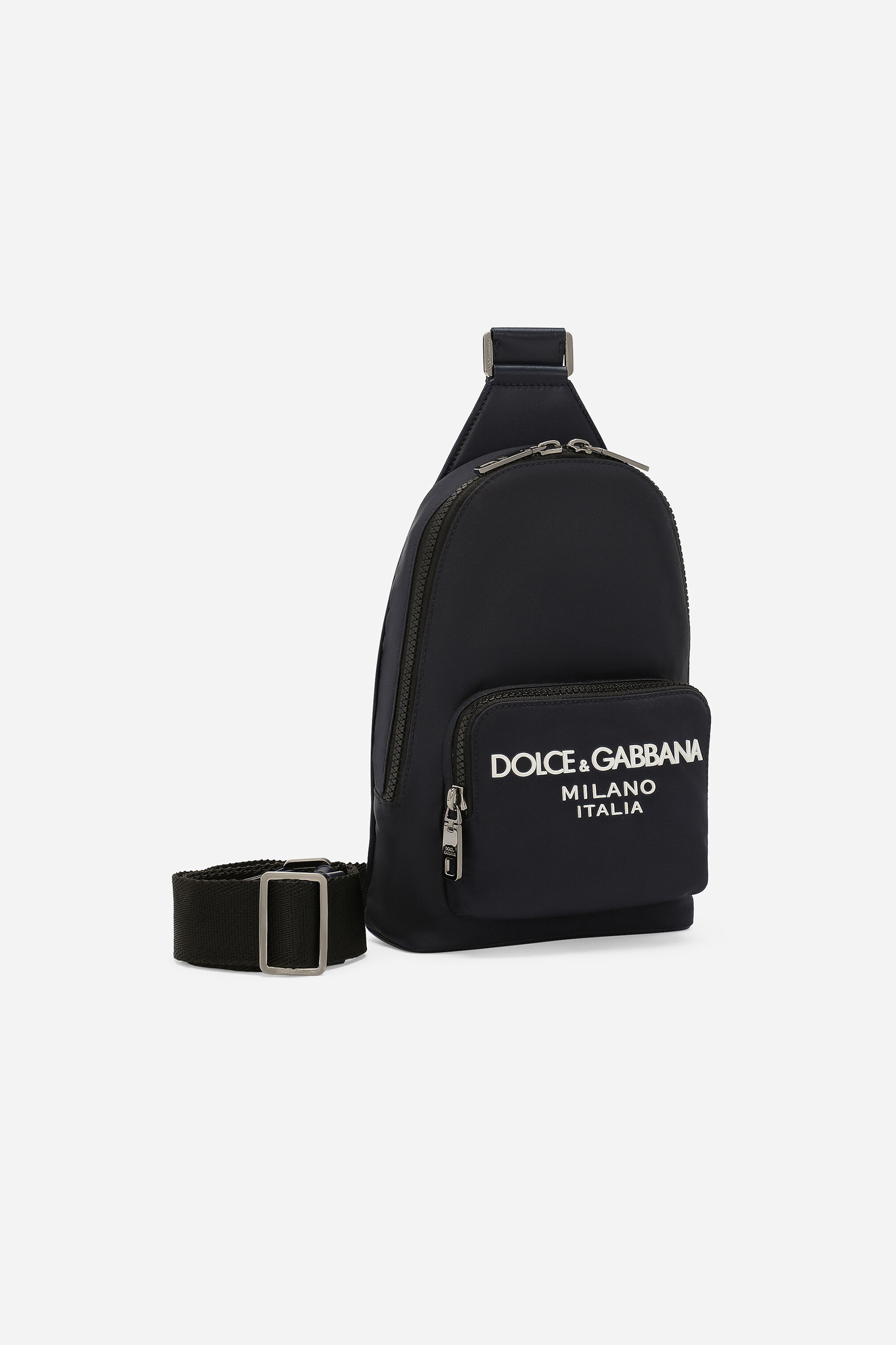 DOLCE & GABBANA Nylon Crossbody Backpack