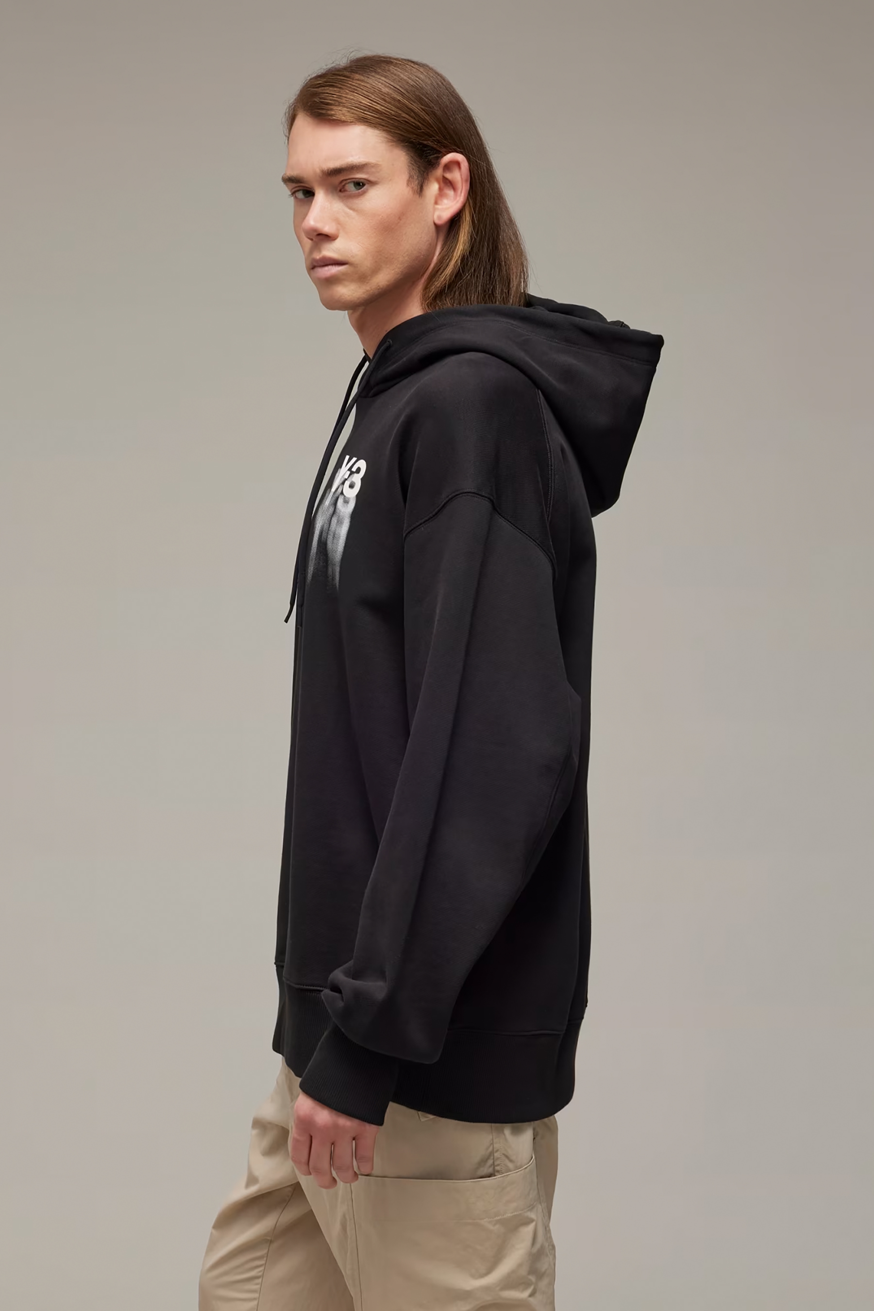 Y-3 Graphic Organic Cotton Hoodie