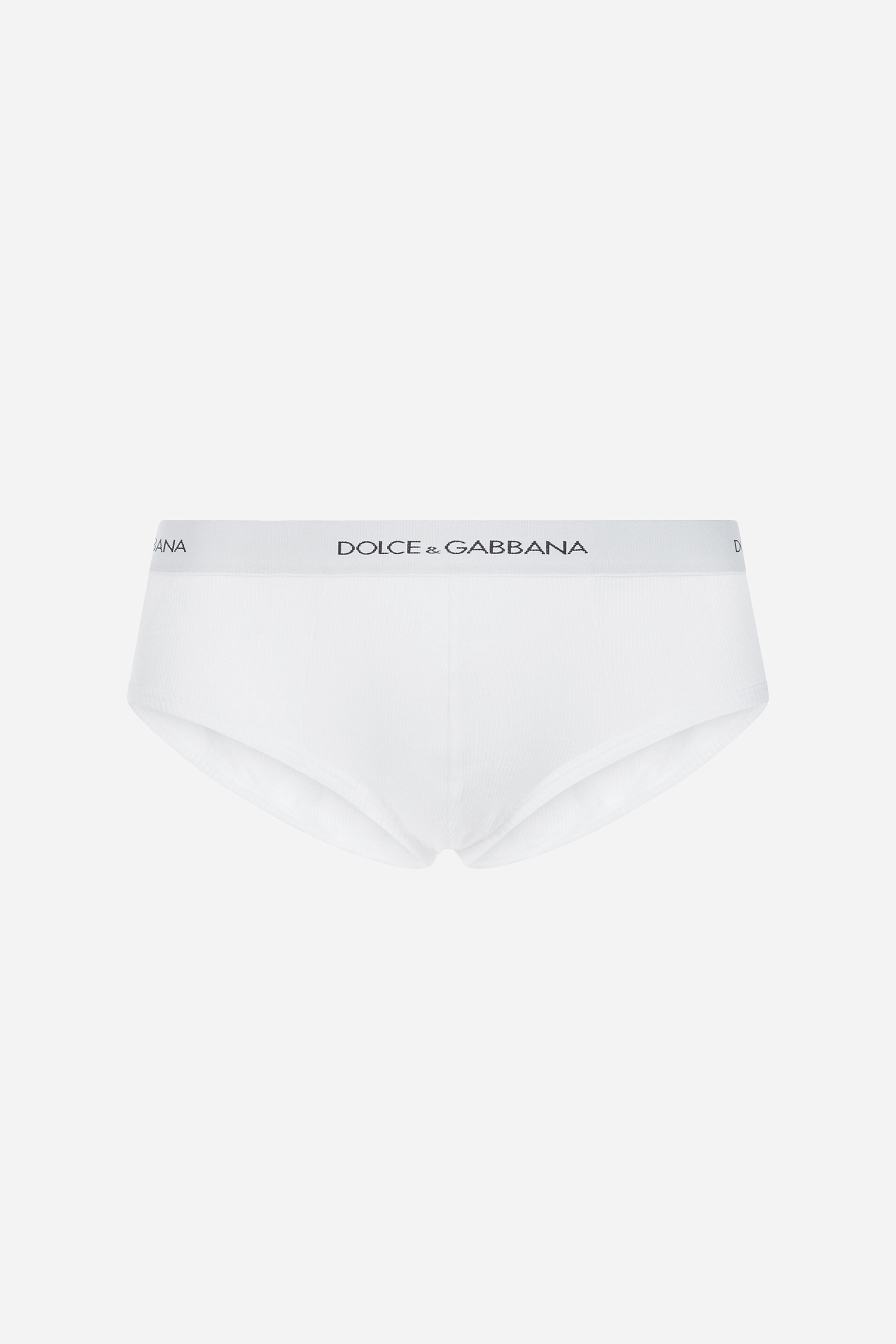 DOLCE & GABBANA Ribbed Cotton Brief Brando 