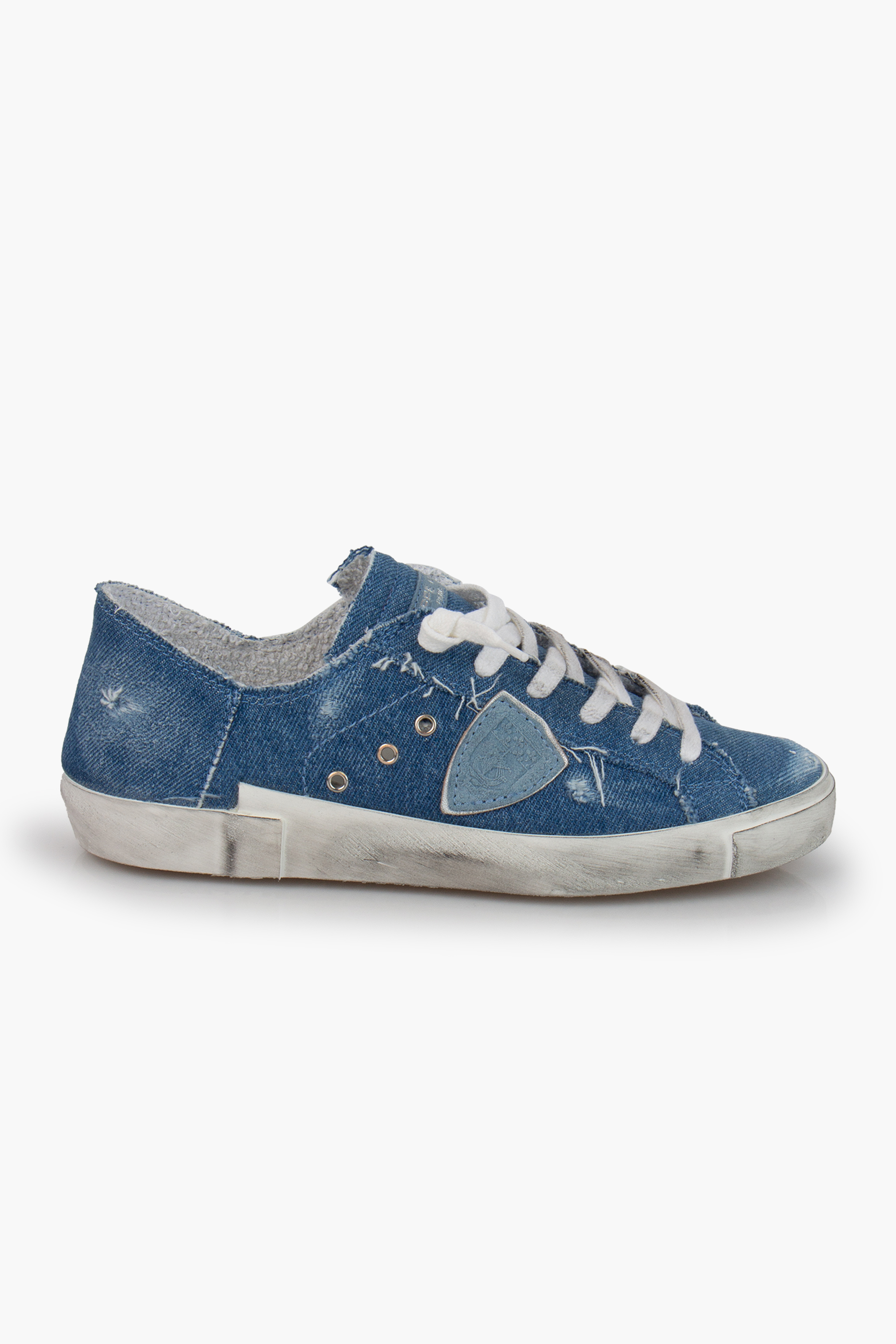 PHILIPPE MODEL Denim Sneakers Prsx Low