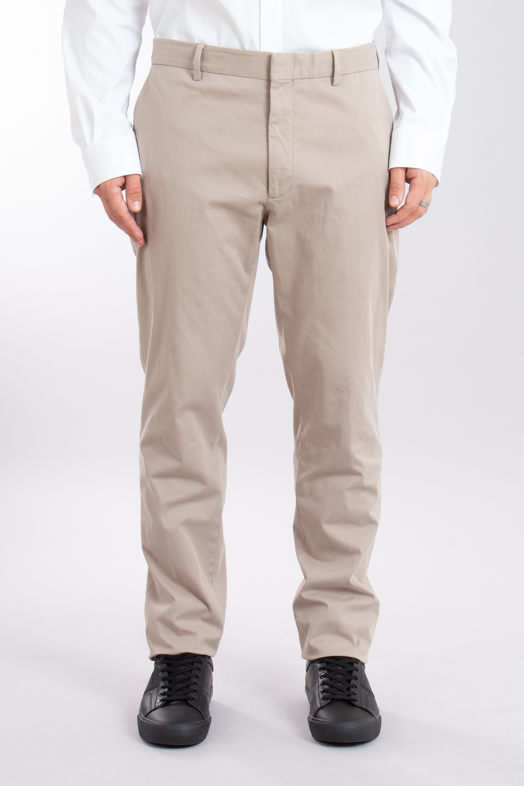 ZEGNA Premium Cotton Stretch Pants