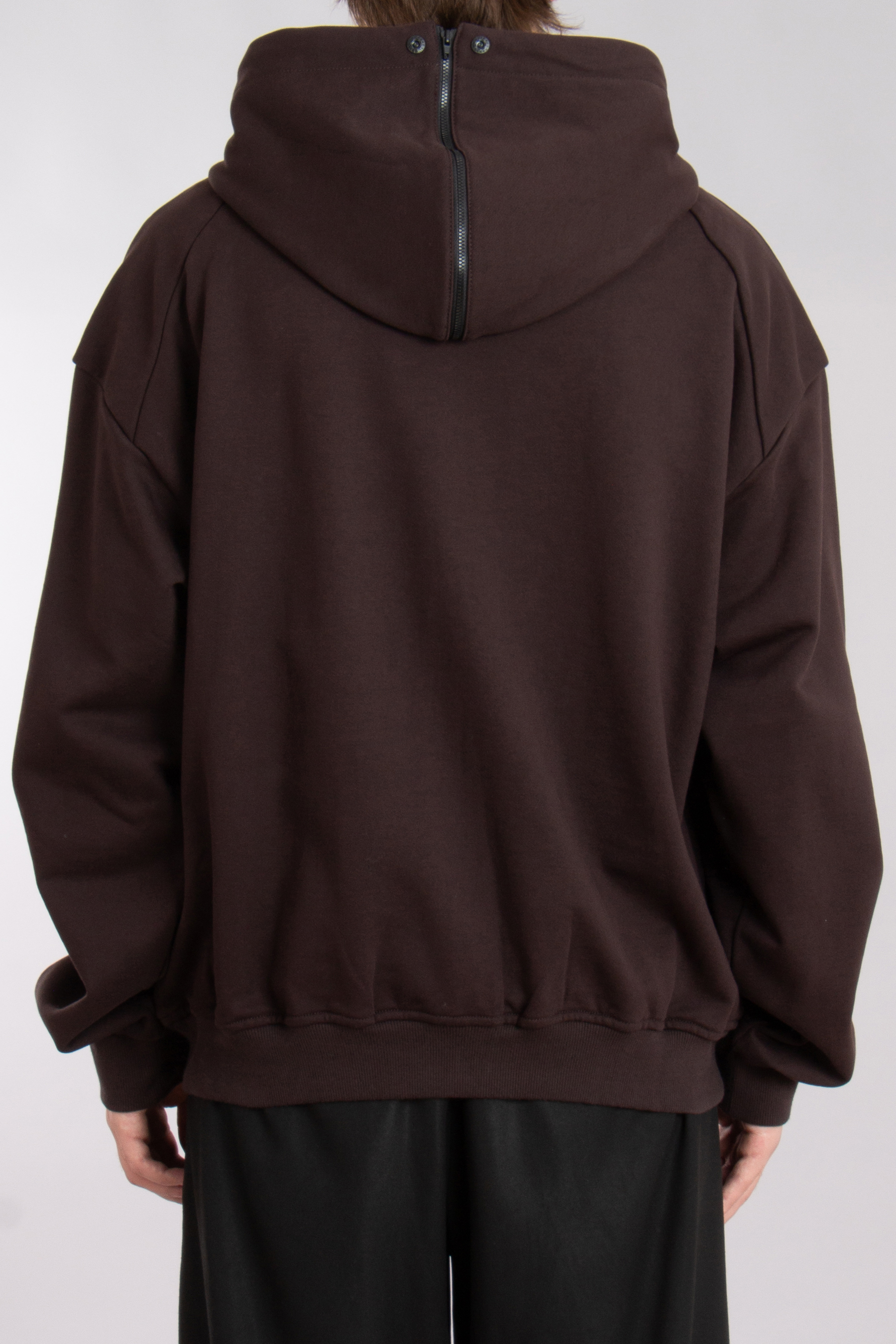 JUUN.J Oversized Cotton Zip-Up Hoodie