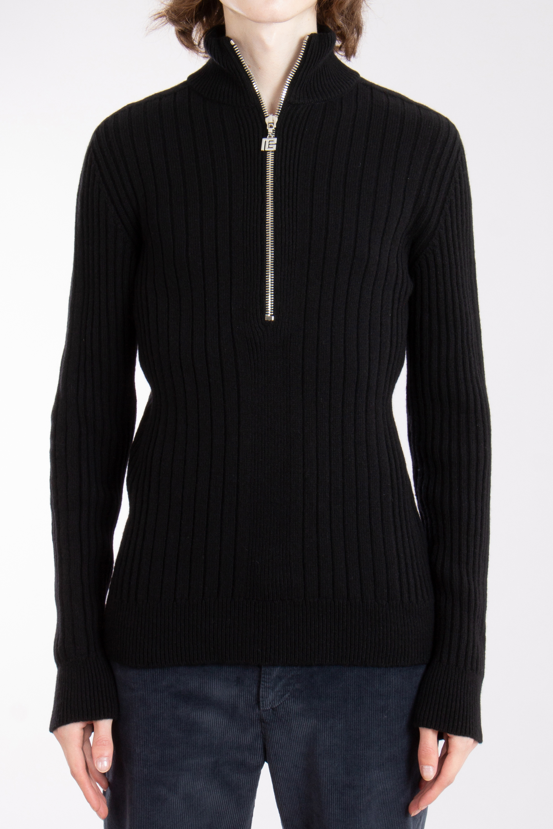 BALMAIN Eco Cashmere-Wool Blend Sweater