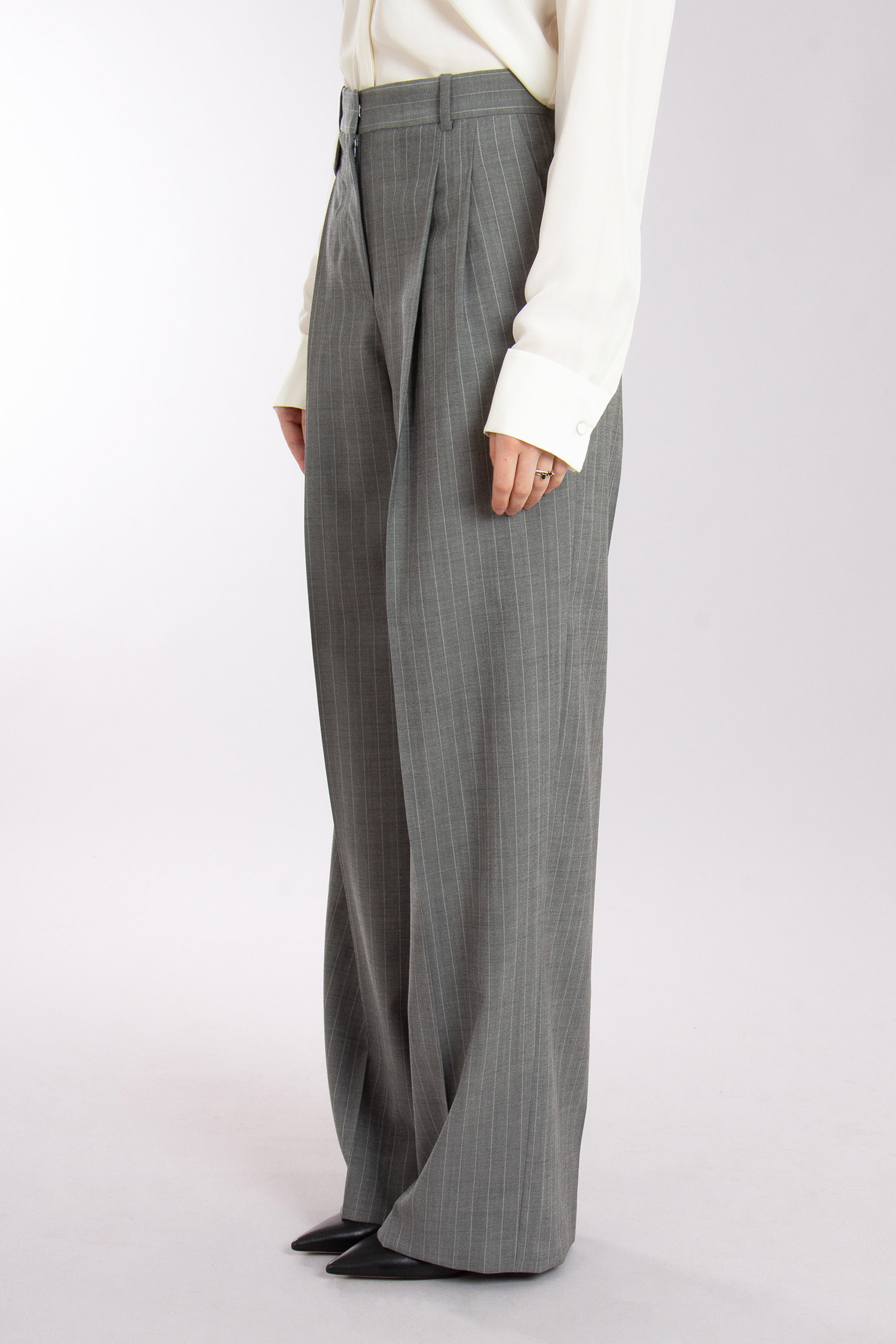 BOSS Striped Wool Pants Tetiama