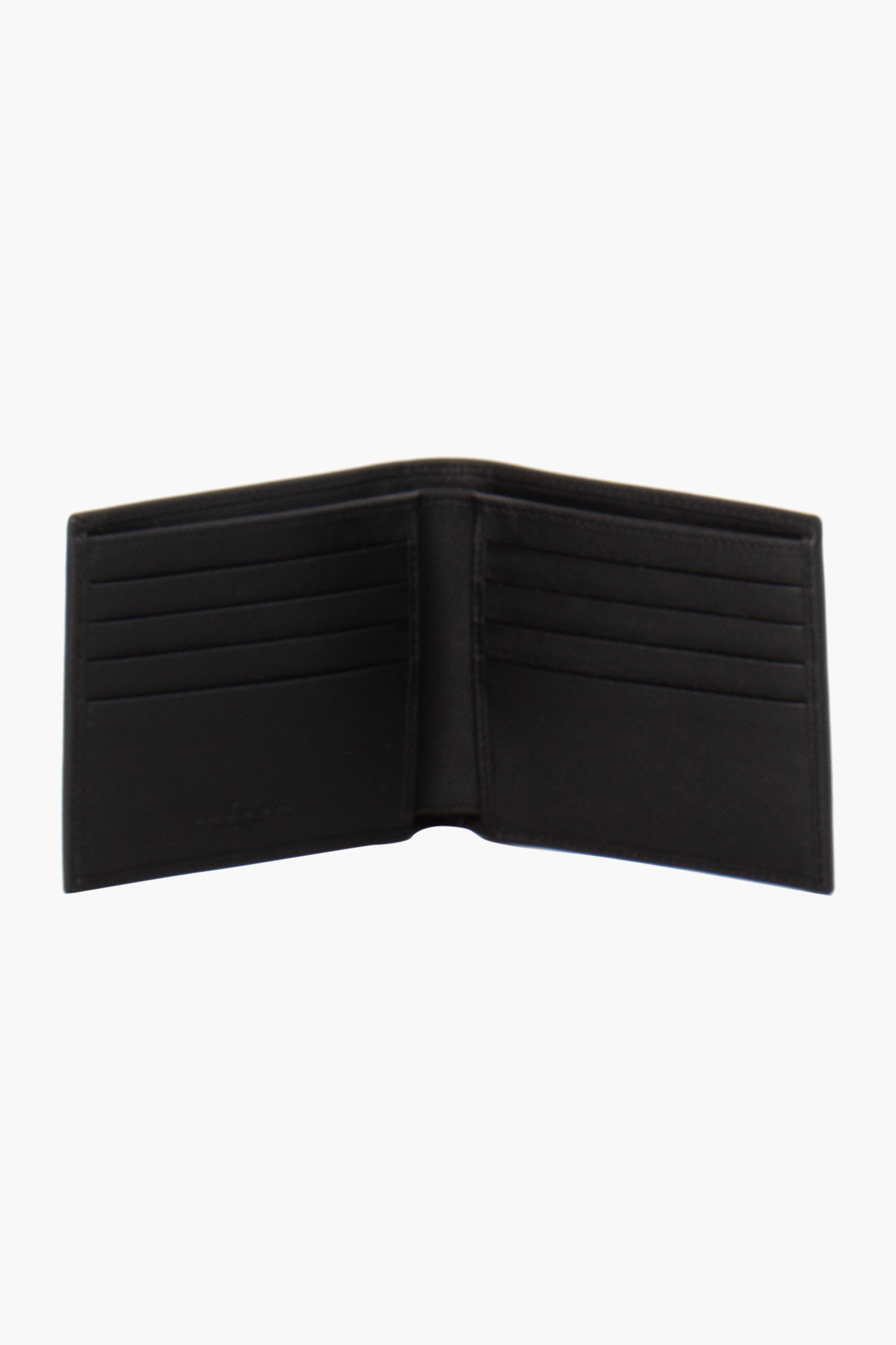 KITON Calfskin Leather Bifold Wallet