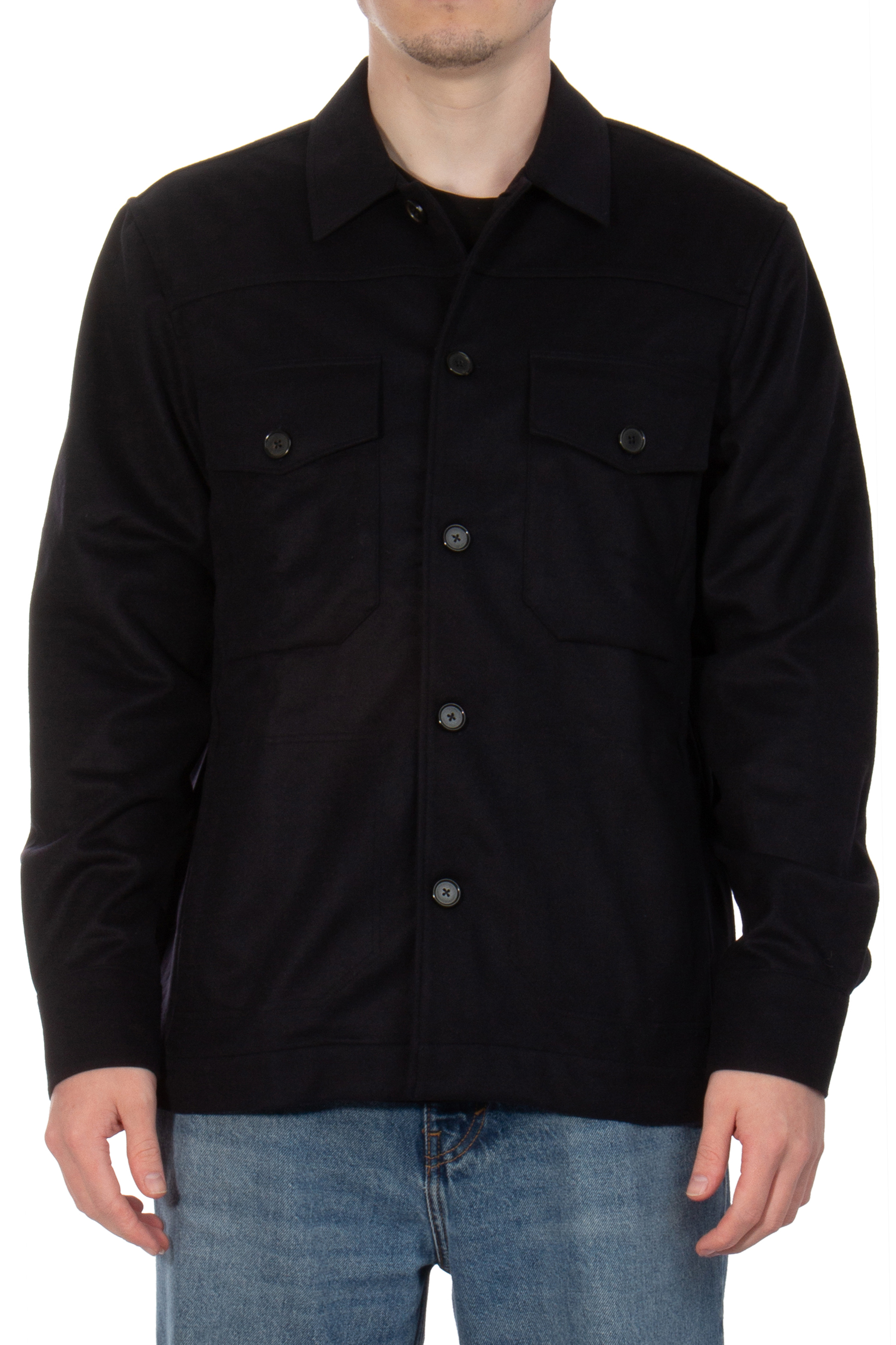 PAUL SMITH Wool & Cashmere Overshirt