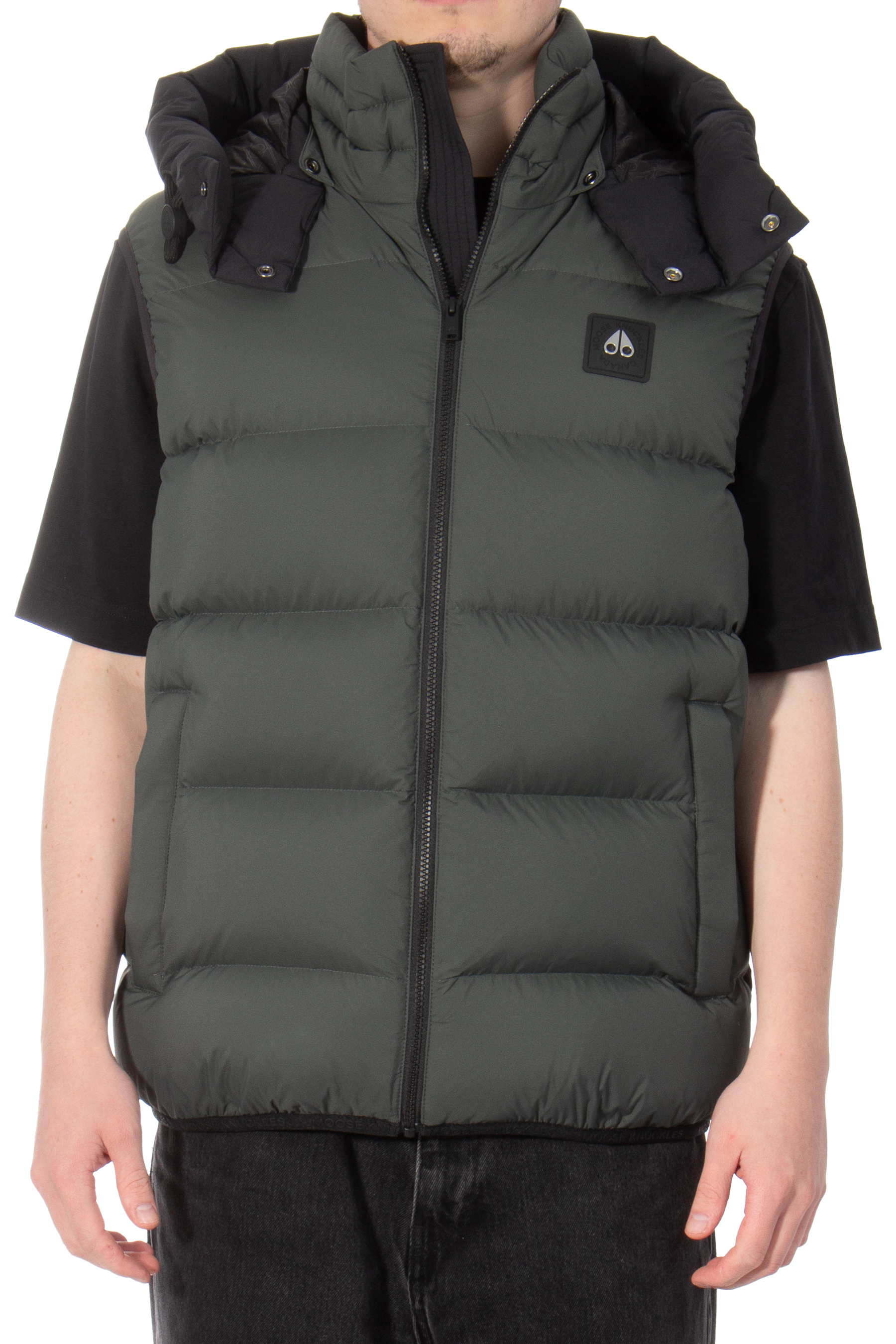 MOOSE KNUCKLES Down Vest Sycamore