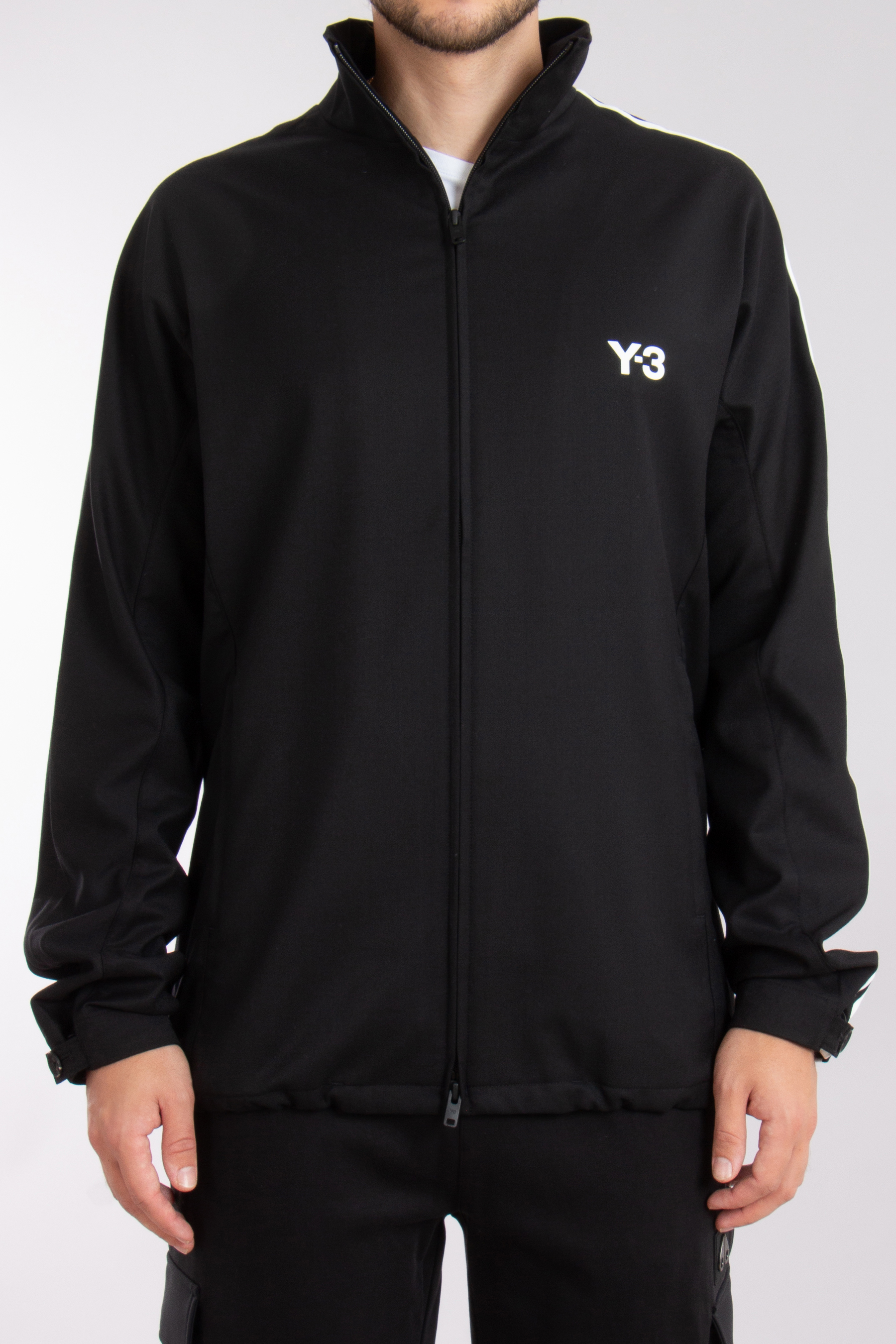 Y-3 Recycled Polyester-Wool Blend Track Jacket