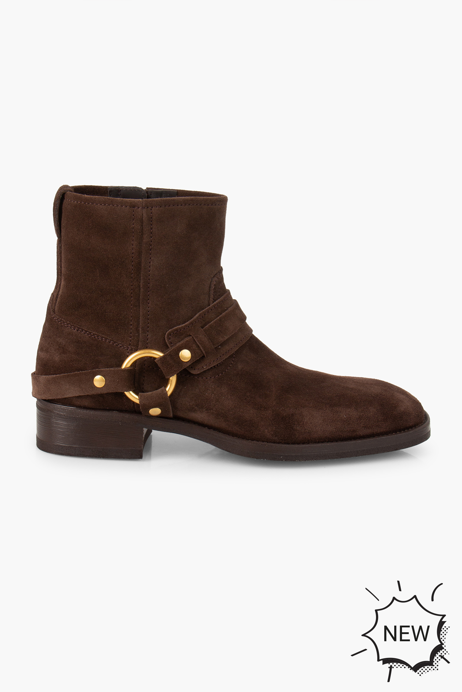 TOM FORD Suede Western Ankle Boots