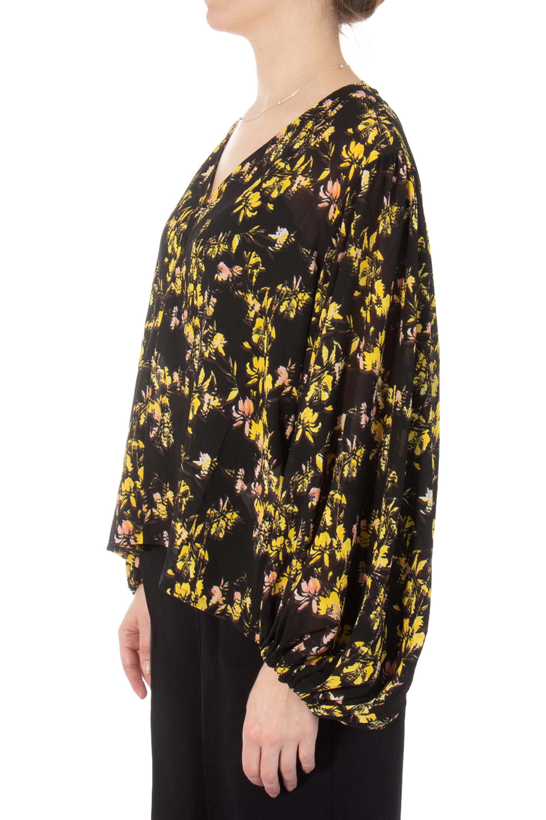 HUGO Printed Synthetic Blouse Carmelara 