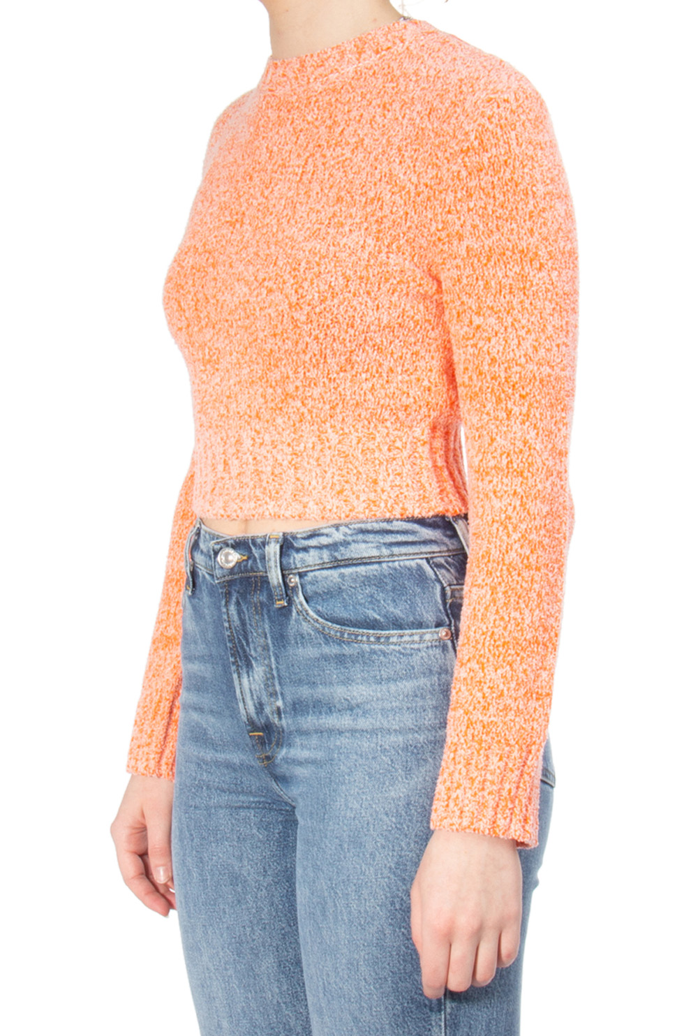 HUGO Cropped Knit Sweater Solarina