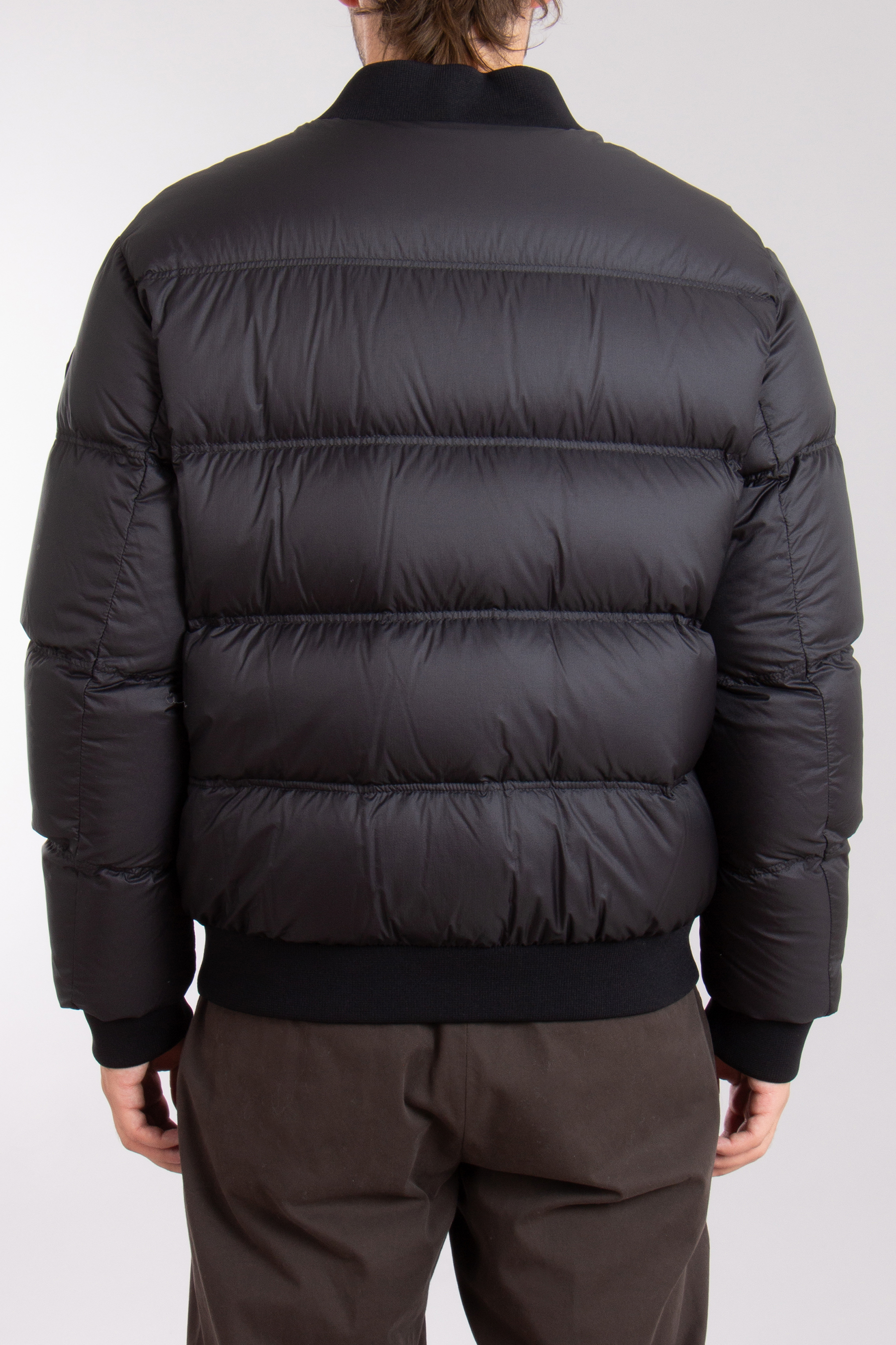 MONCLER Vioz Nylon Ripstop Down Bomber Jacket