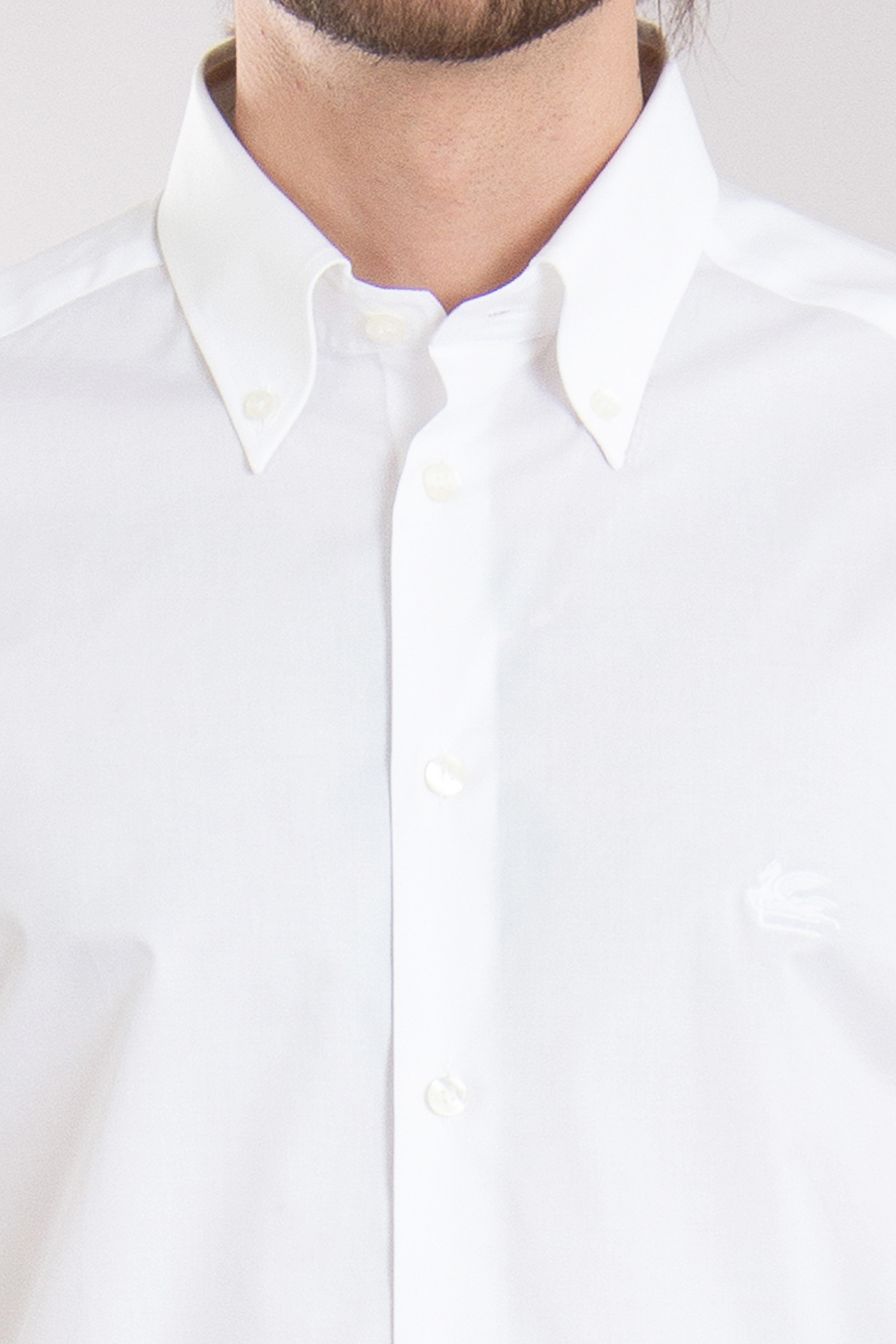 ETRO Cotton Stretch Button-Down Shirt