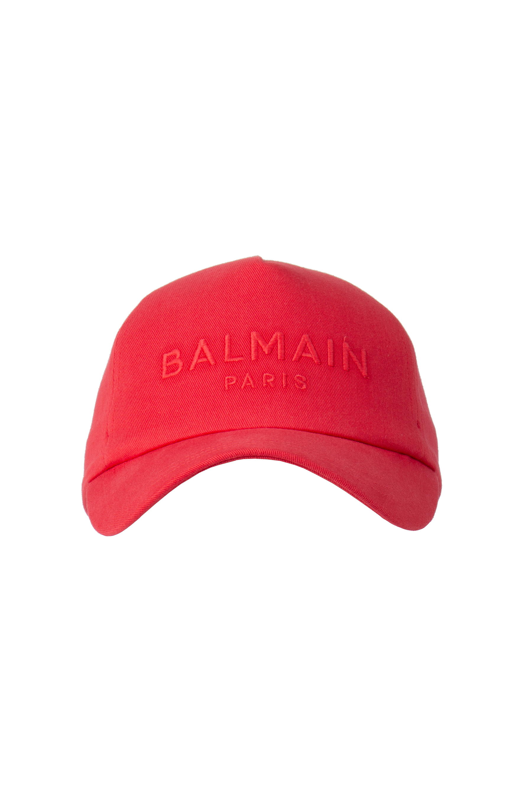 BALMAIN Embroidered Cotton Cap