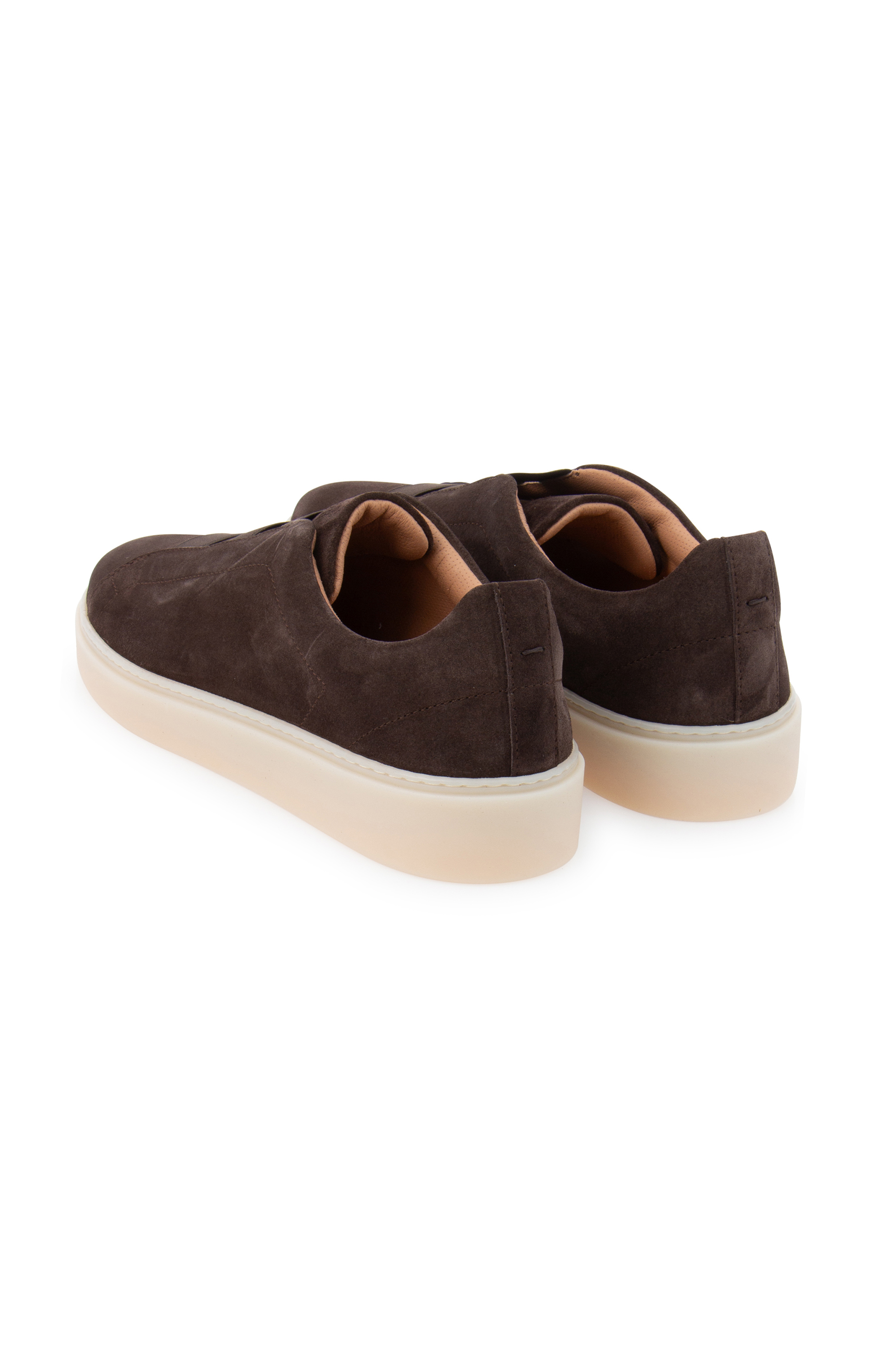 FABIANO RICCI Suede Slip On Sneakers