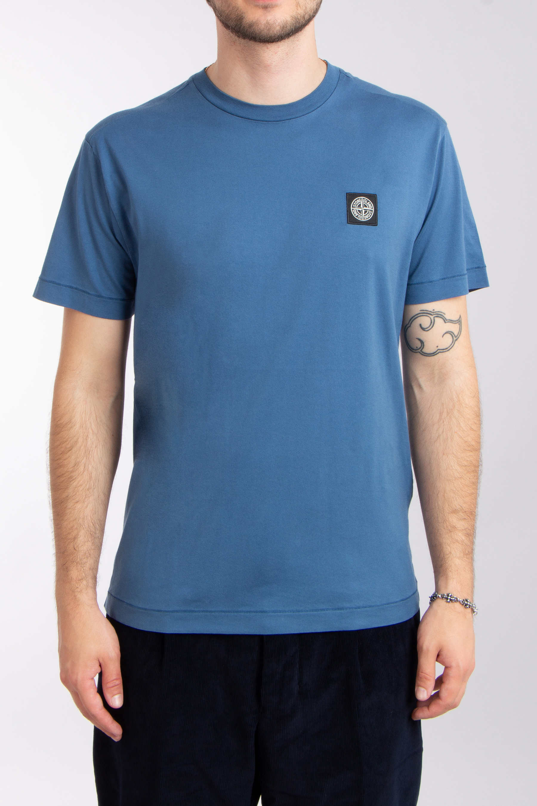 STONE ISLAND Cotton Jersey T-Shirt