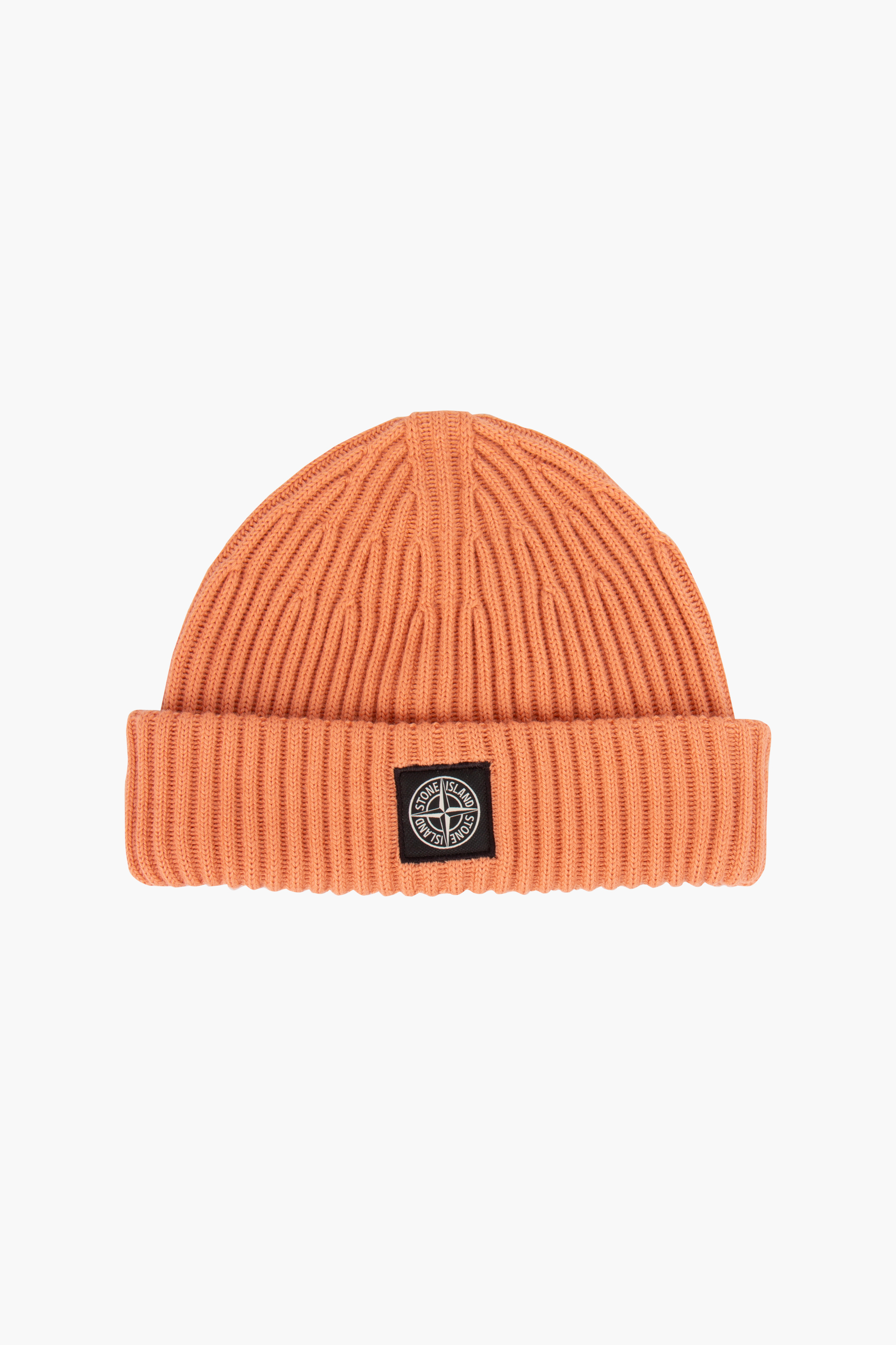 STONE ISLAND Full Rib Wool Beanie 