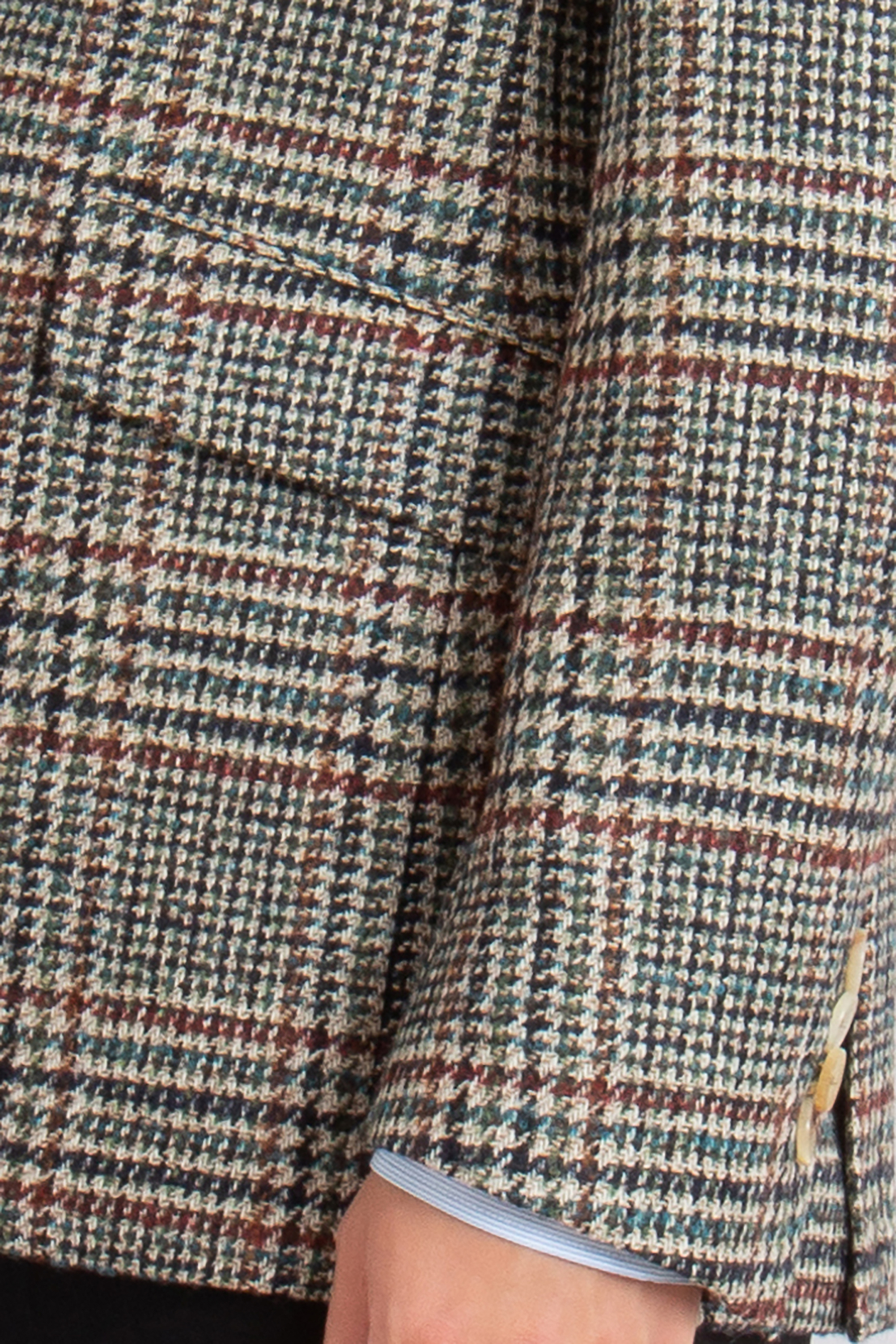 ETRO Checked Alpaca-Wool Blend Jacket